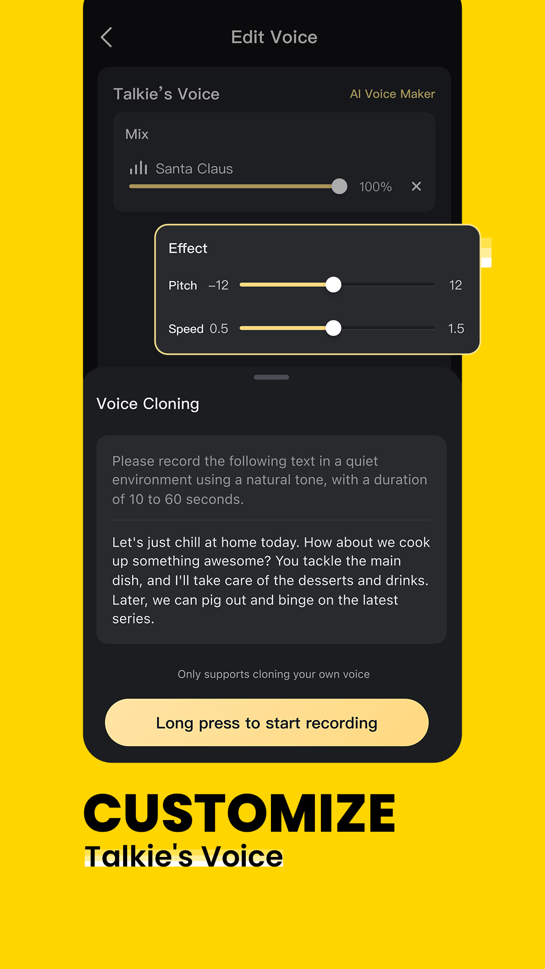 اسکرین شات 5 برنامه Talkie: Creative AI Community