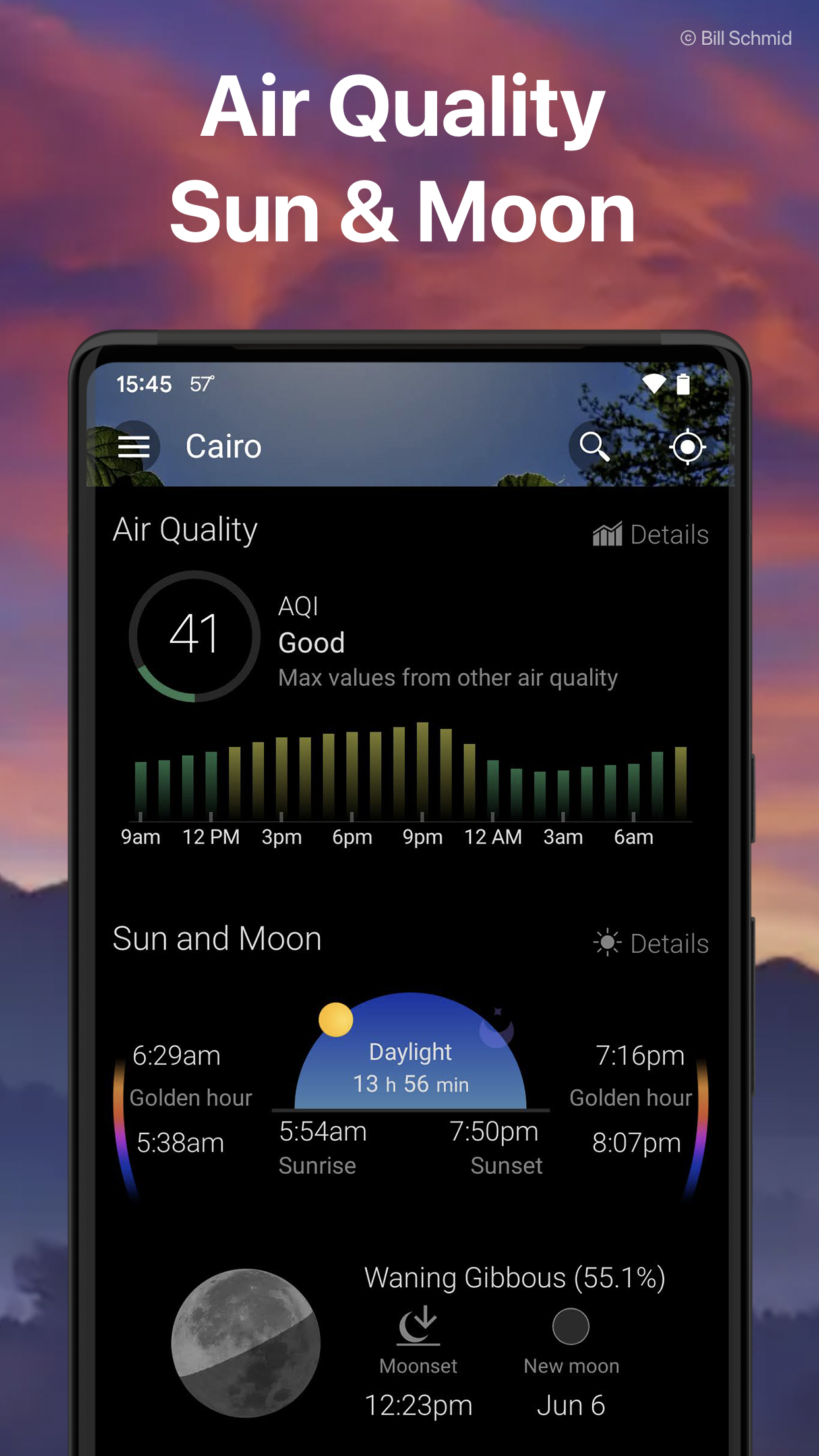 اسکرین شات 5 برنامه Weather & Widget - Weawow