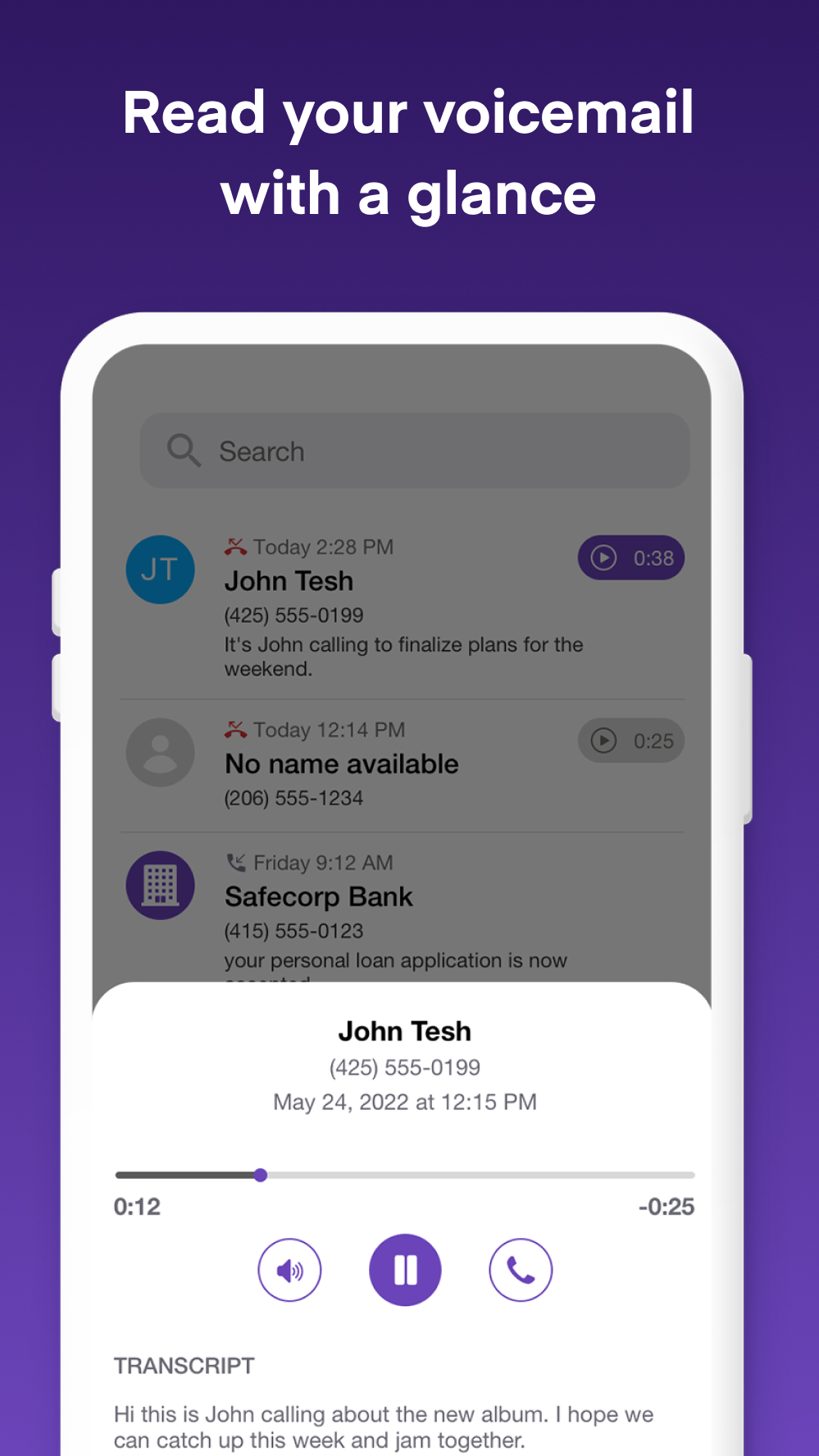 اسکرین شات 3 برنامه Hiya: Spam Blocker & Caller ID