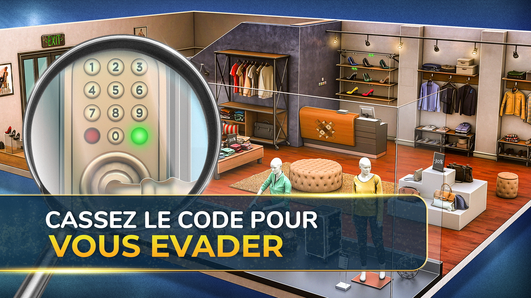 اسکرین شات 2 بازی Rooms & Exits Escape Room Game
