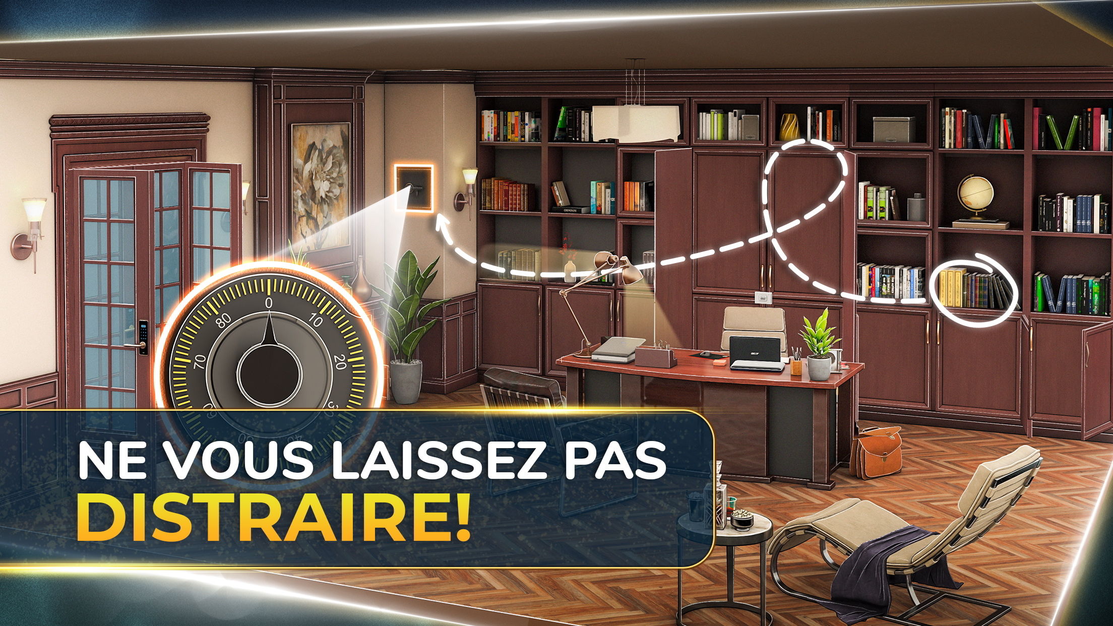 اسکرین شات 4 بازی Rooms & Exits Escape Room Game