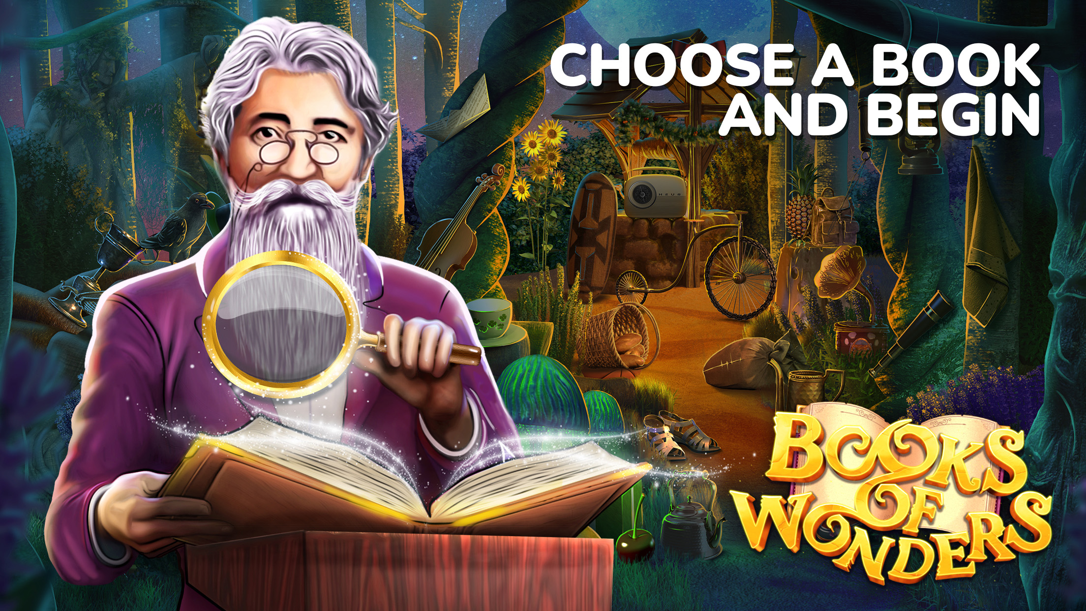 اسکرین شات 1 بازی Books of Wonder Hidden Objects