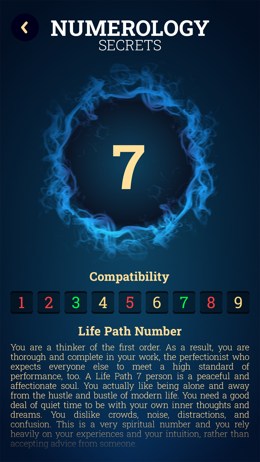 اسکرین شات 7 برنامه Tarot Card Reading Horoscope