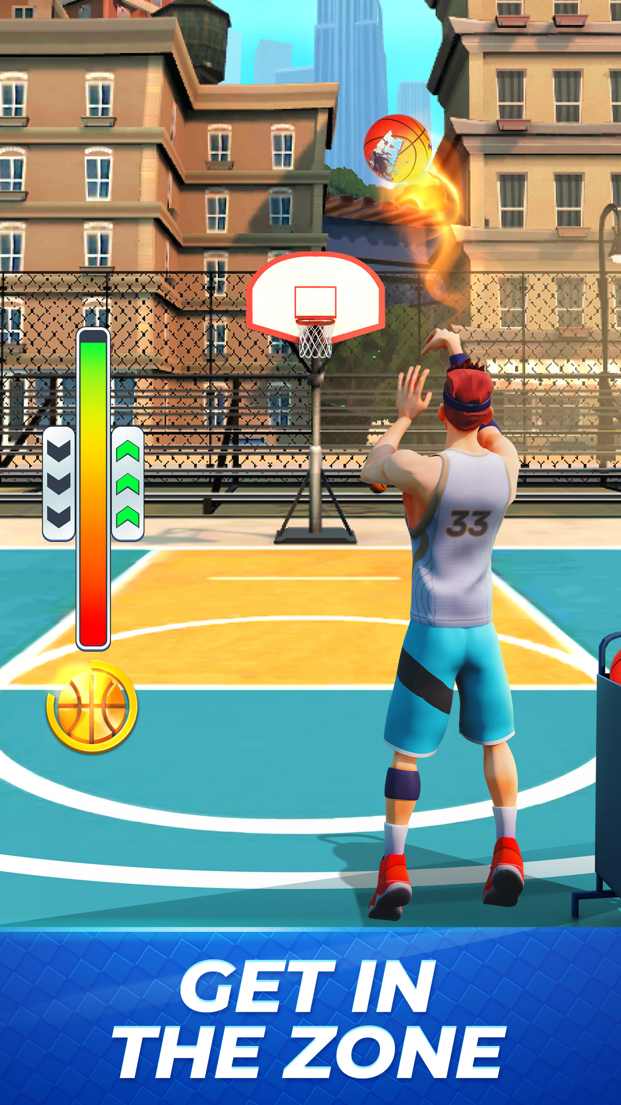 اسکرین شات 5 بازی Basket Clash: 1v1 Sports Games