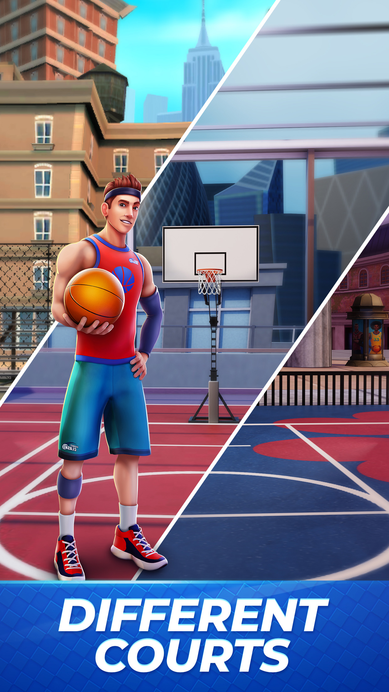 اسکرین شات 4 بازی Basket Clash: 1v1 Sports Games
