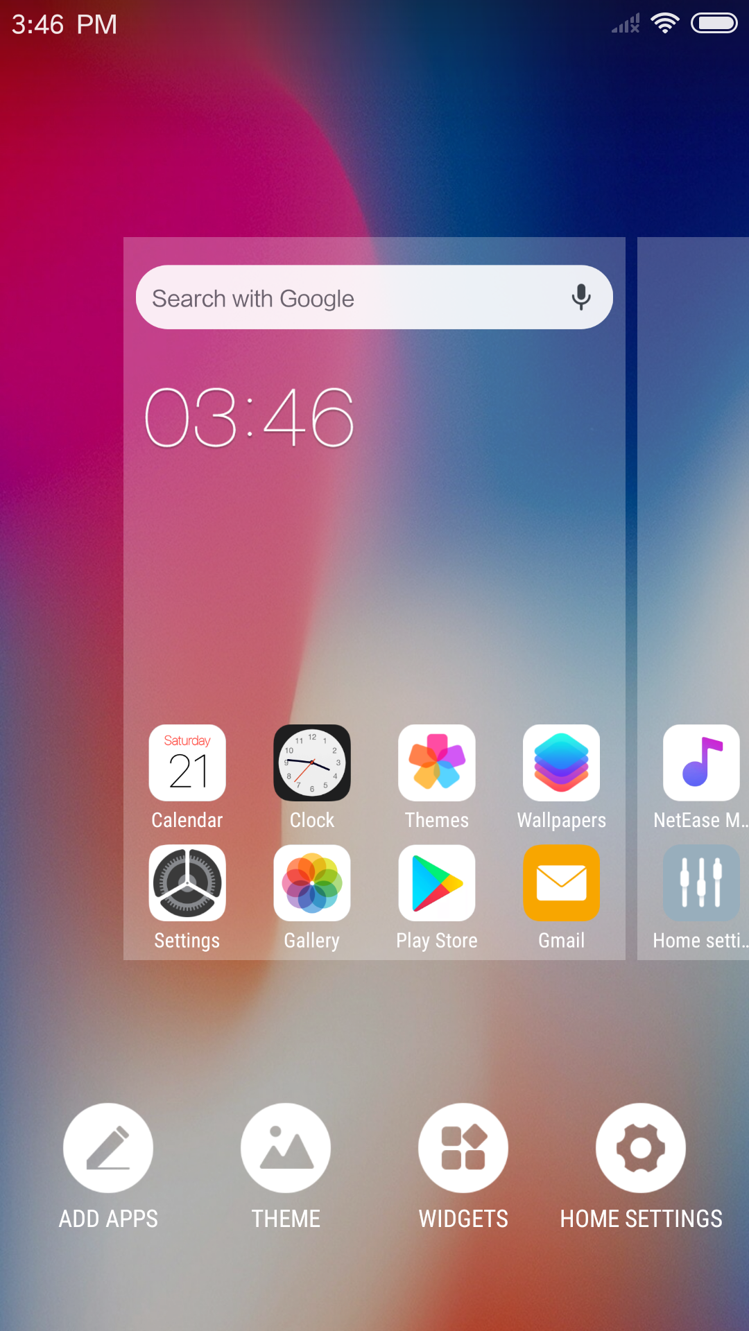 اسکرین شات 2 برنامه iLauncher for OS - Theme, Icon