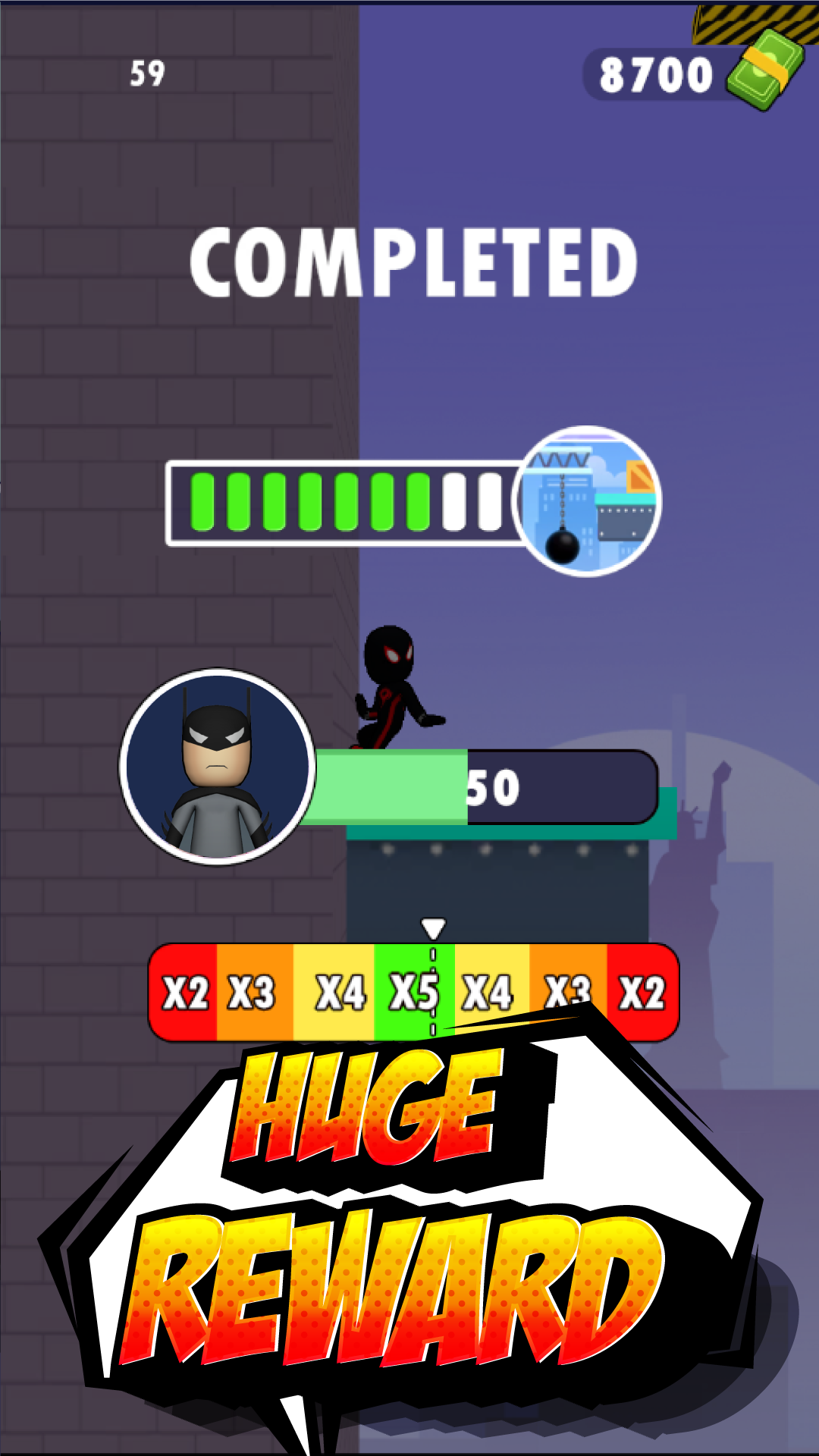اسکرین شات 7 بازی Web Rope Hero Battle