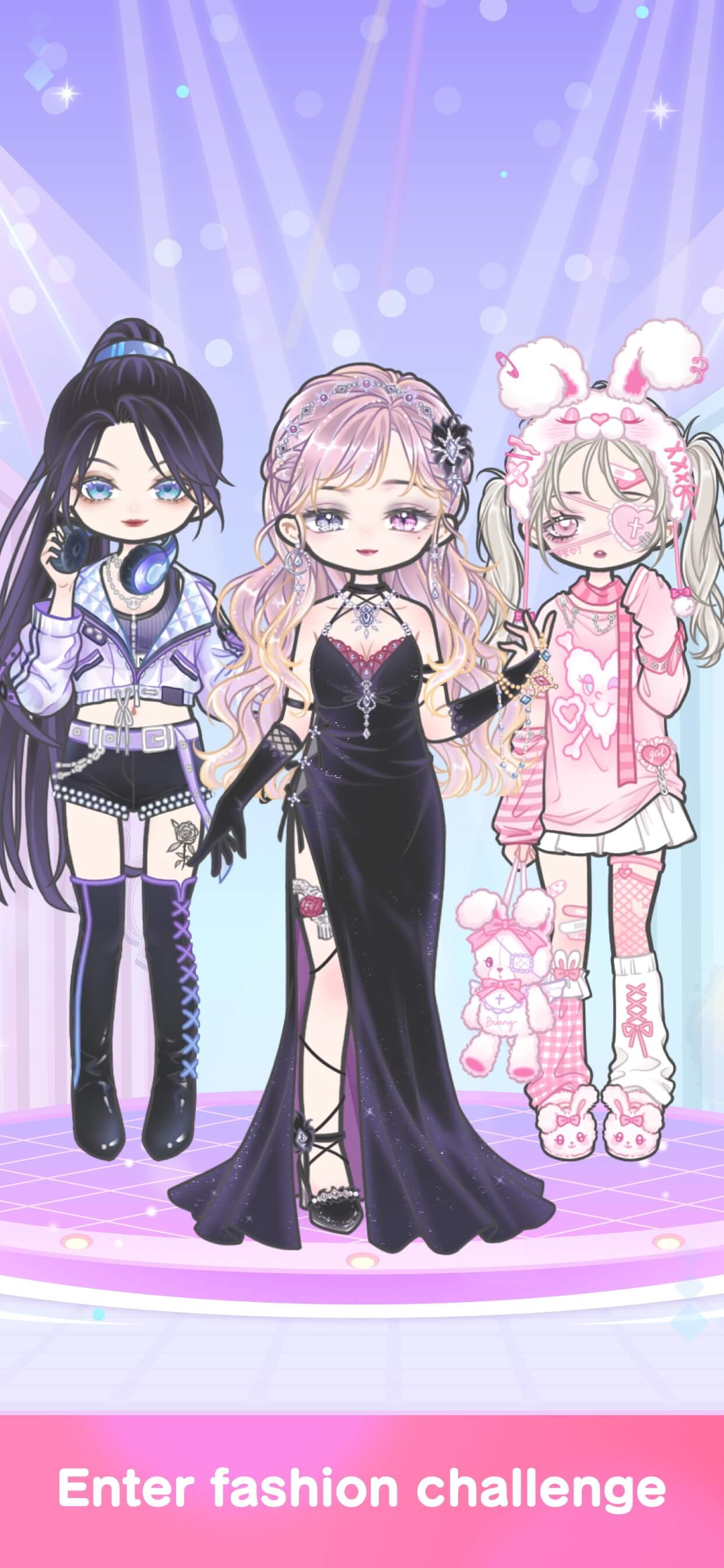 اسکرین شات 2 برنامه OC Life:Dress Up!
