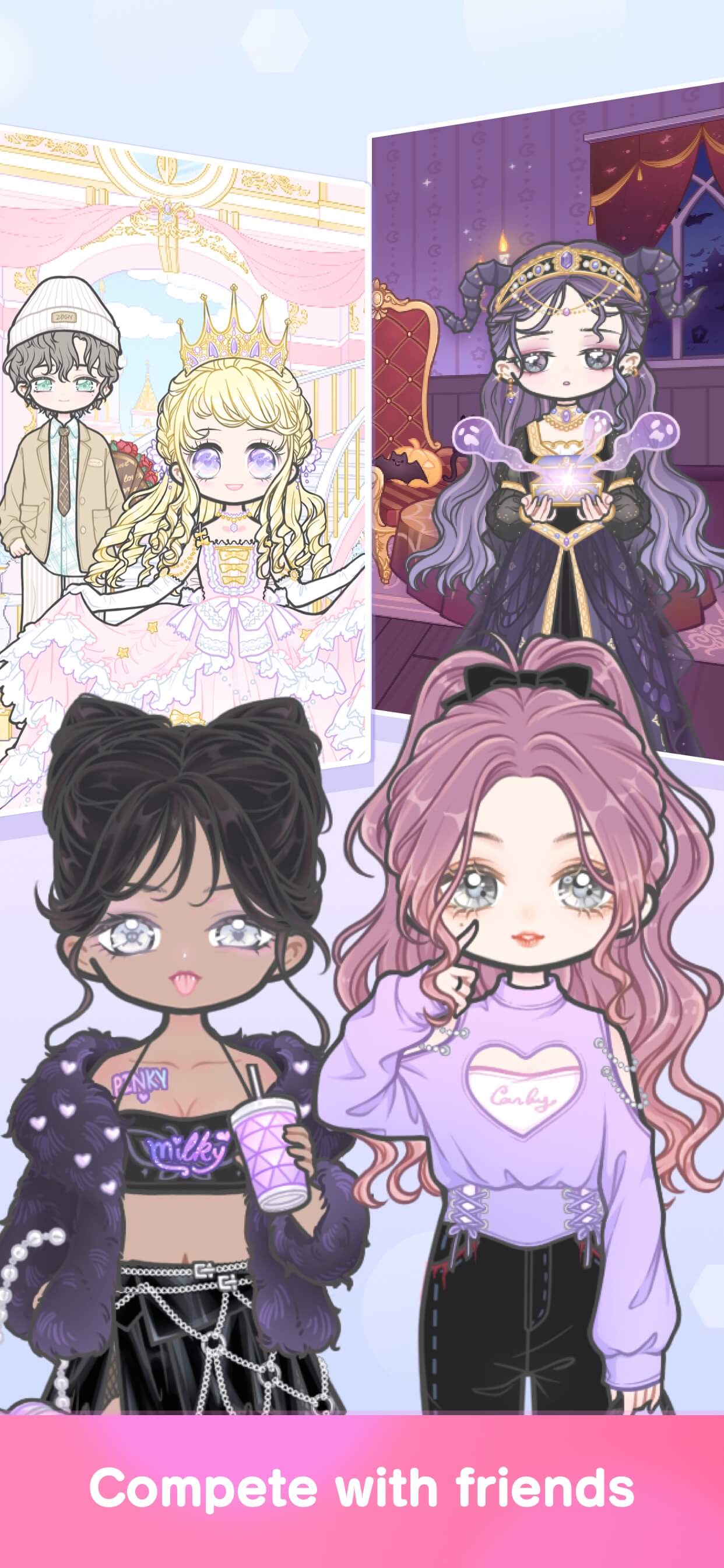 اسکرین شات 5 برنامه OC Life:Dress Up!