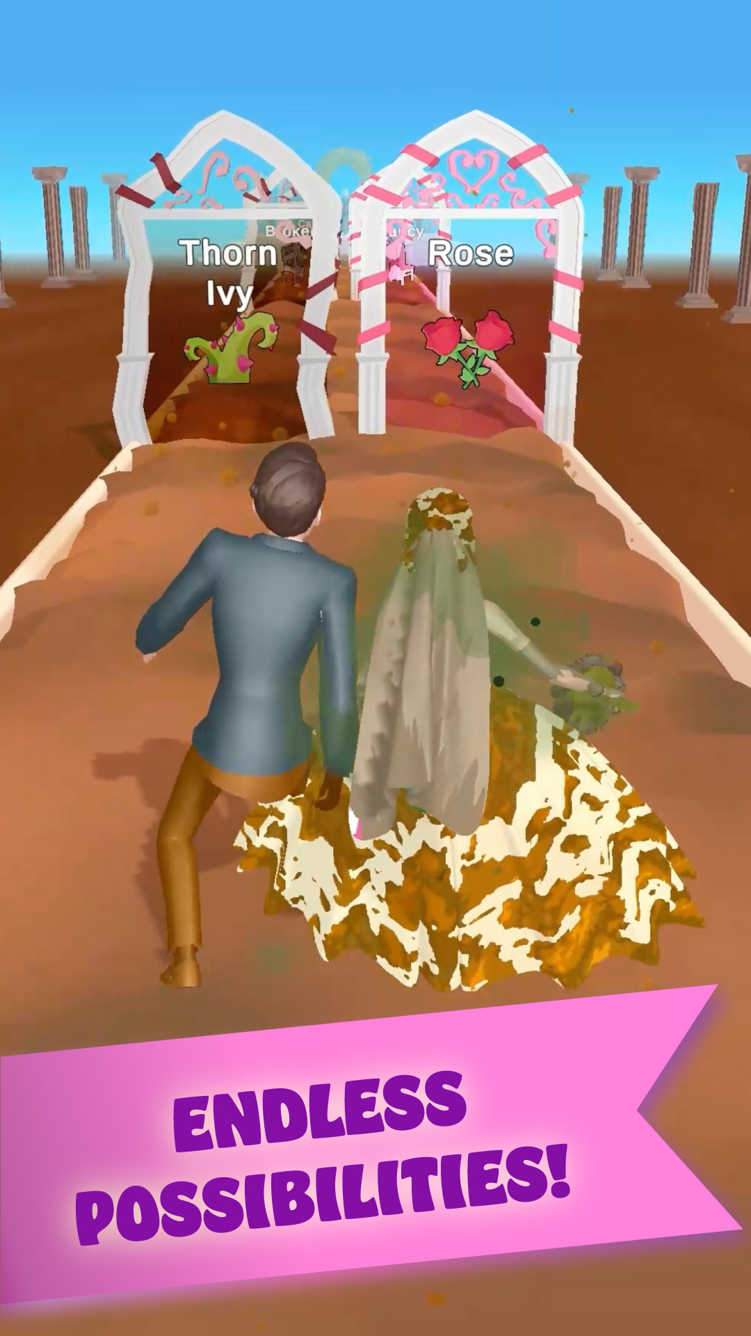 اسکرین شات 1 بازی Dream Wedding: Dress & Impress