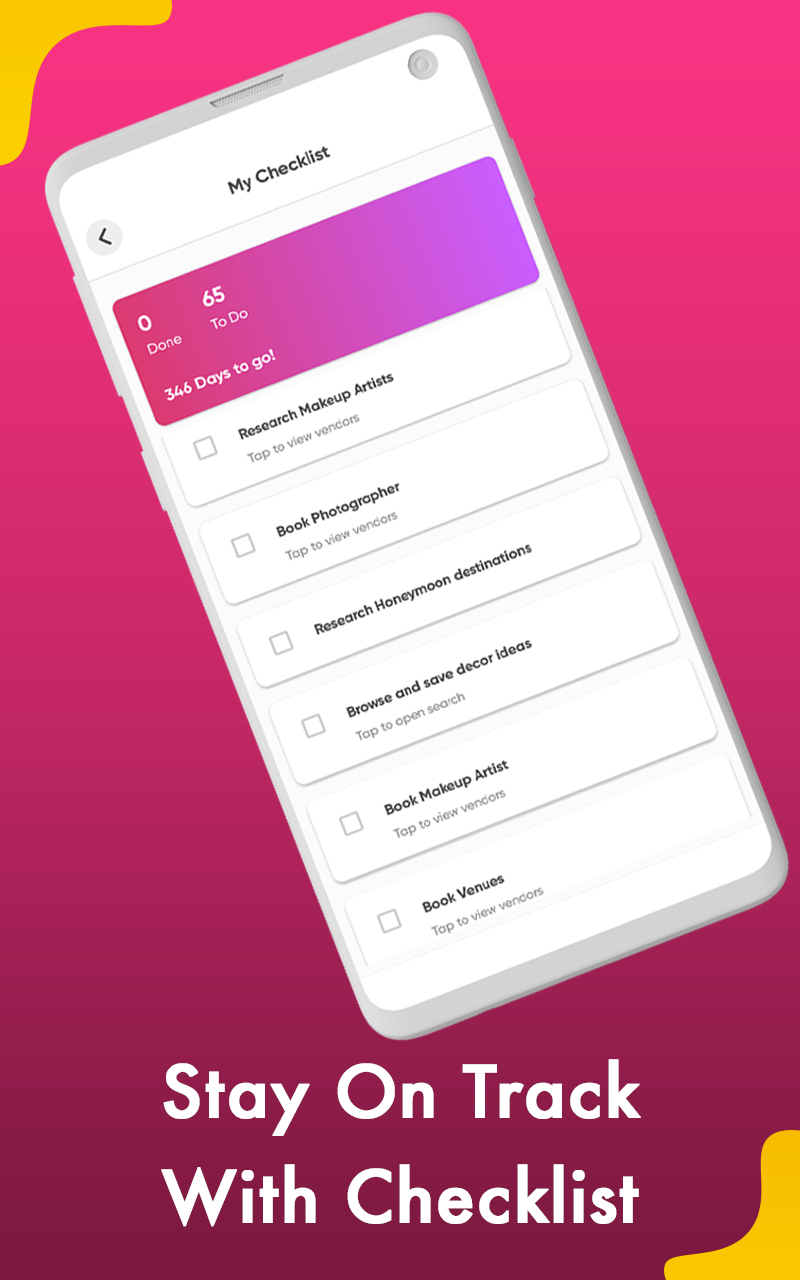 اسکرین شات 5 برنامه WedMeGood - Wedding Planner