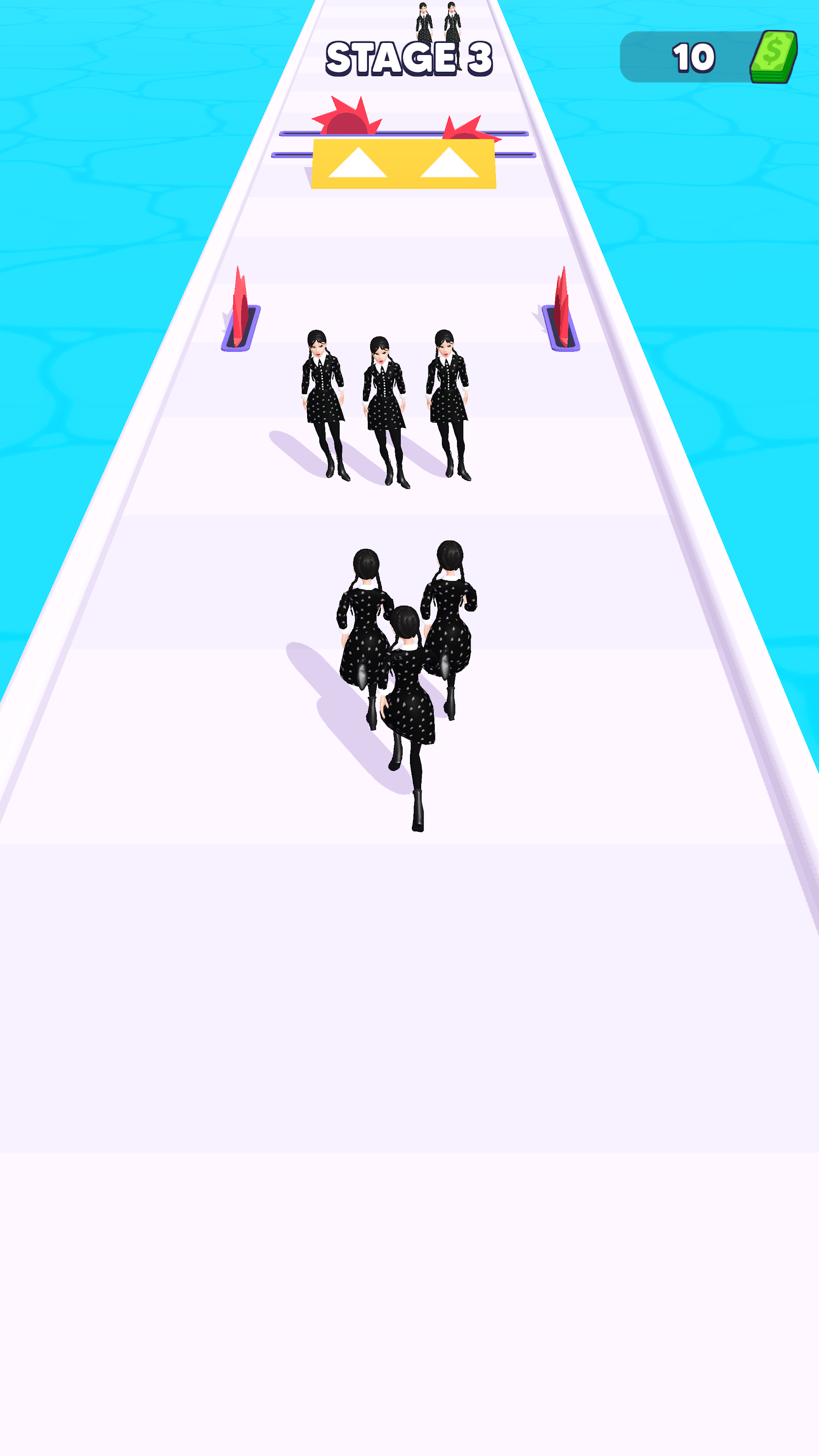 اسکرین شات 1 بازی Wednesday Run 3D Game