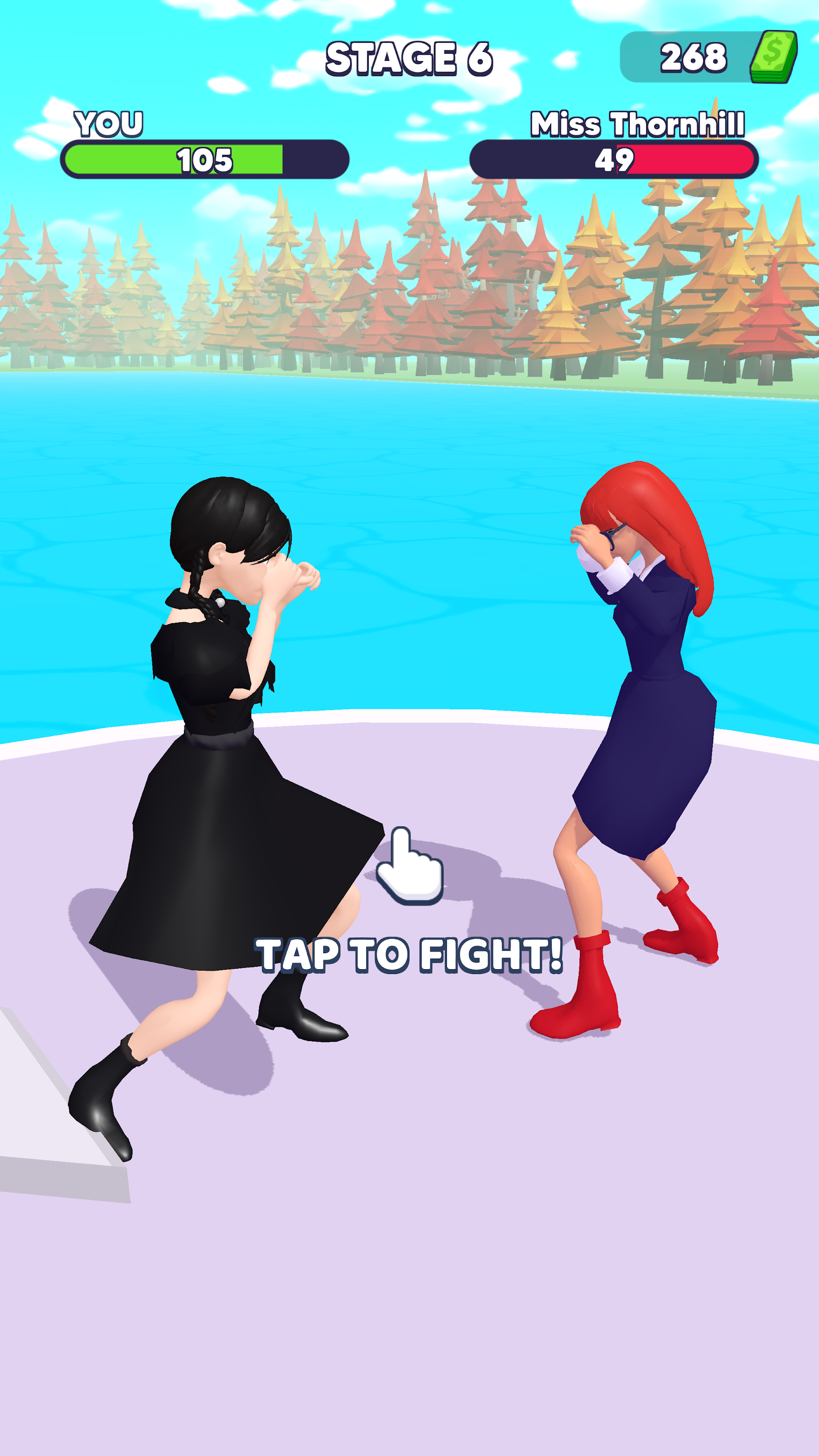 اسکرین شات 4 بازی Wednesday Run 3D Game