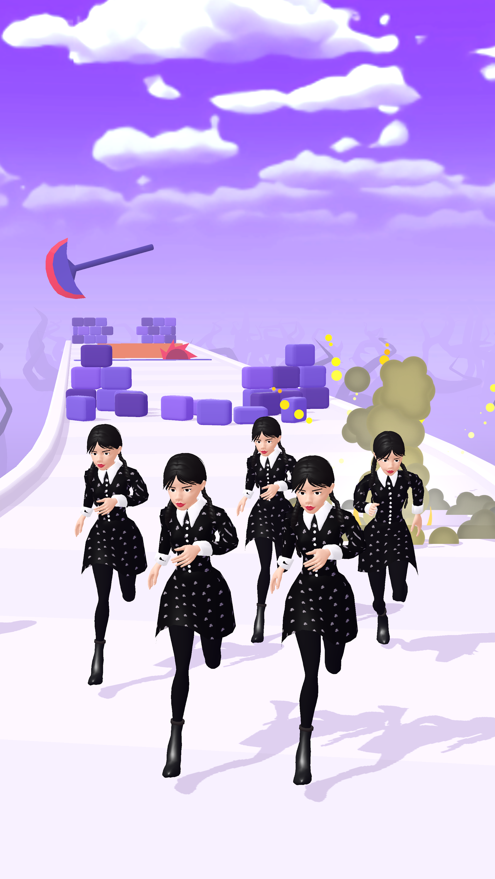 اسکرین شات 2 بازی Wednesday Run 3D Game