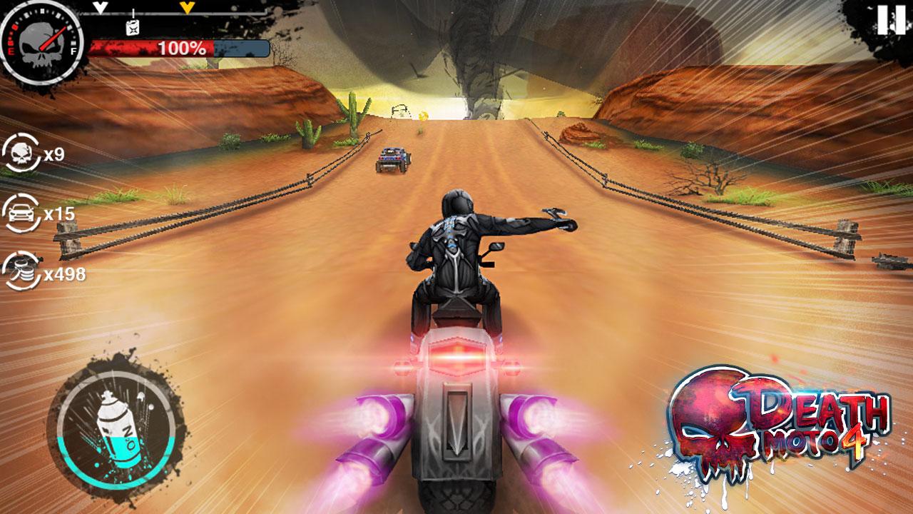 اسکرین شات 2 بازی Death Moto 4 : Road Killer