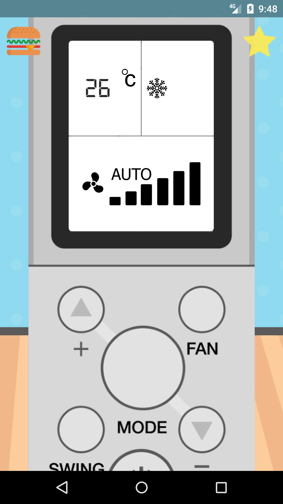 اسکرین شات 2 برنامه AC Remote Control For Aux
