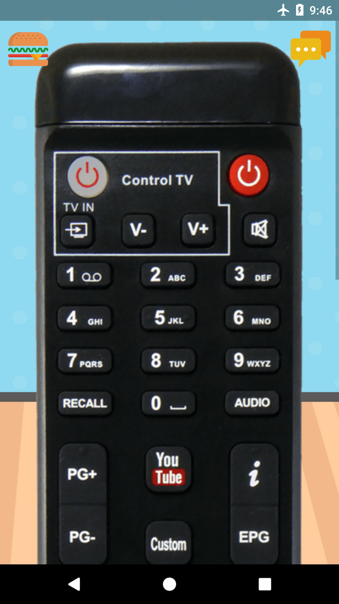 اسکرین شات 7 برنامه Remote Control For Freesat
