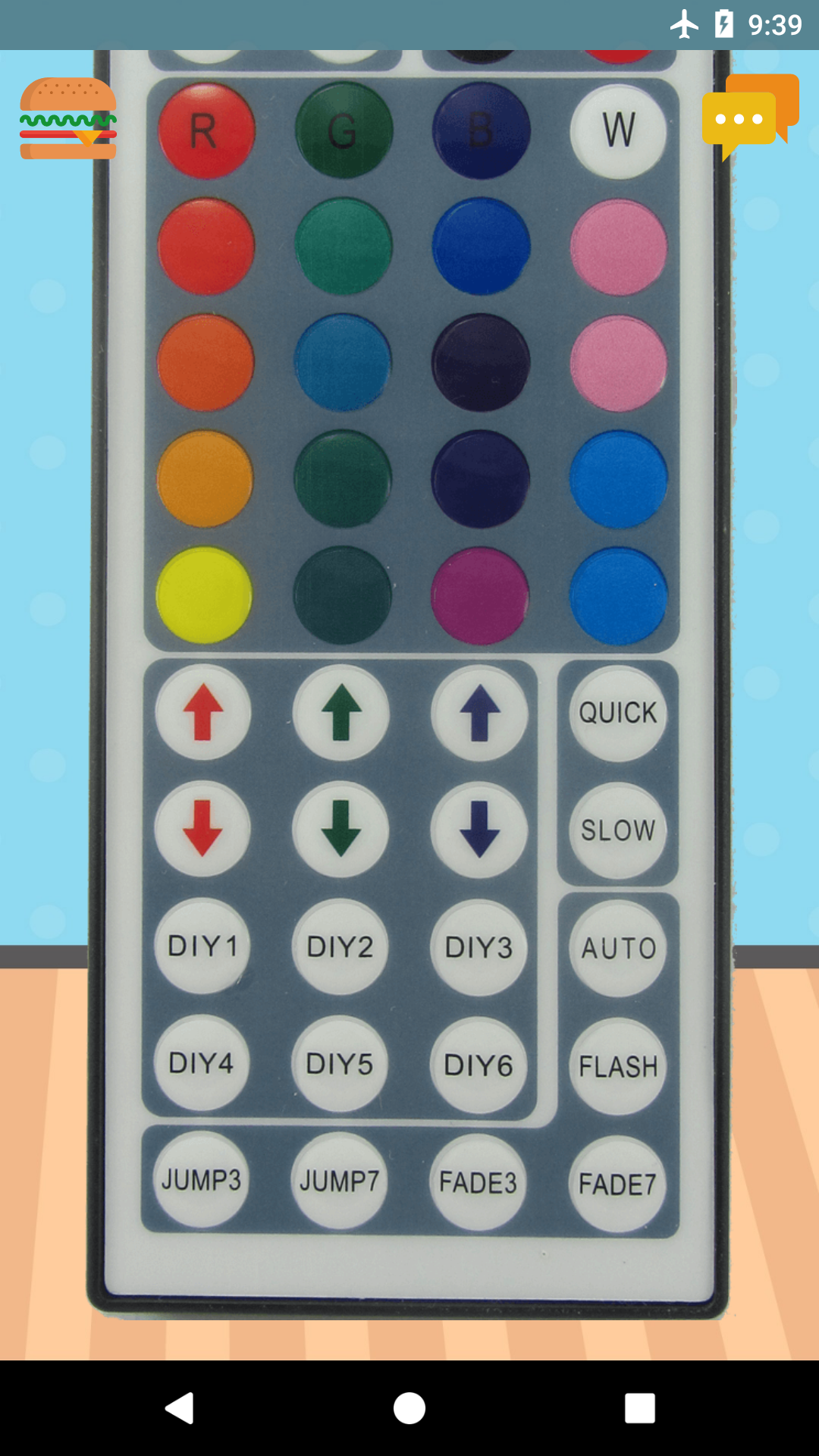 اسکرین شات 5 برنامه LED Remote Control