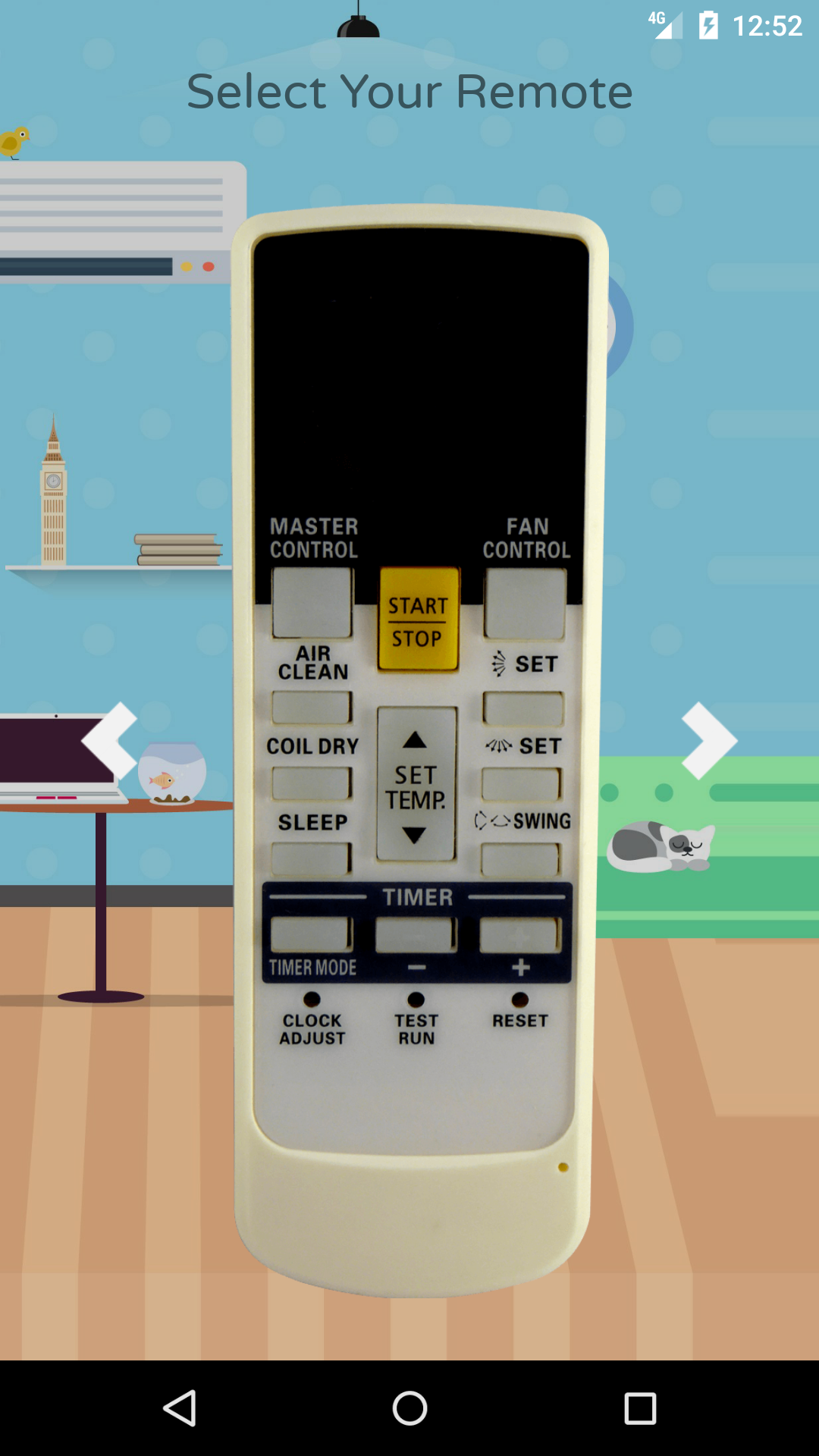 اسکرین شات 5 برنامه AC Remote for O General