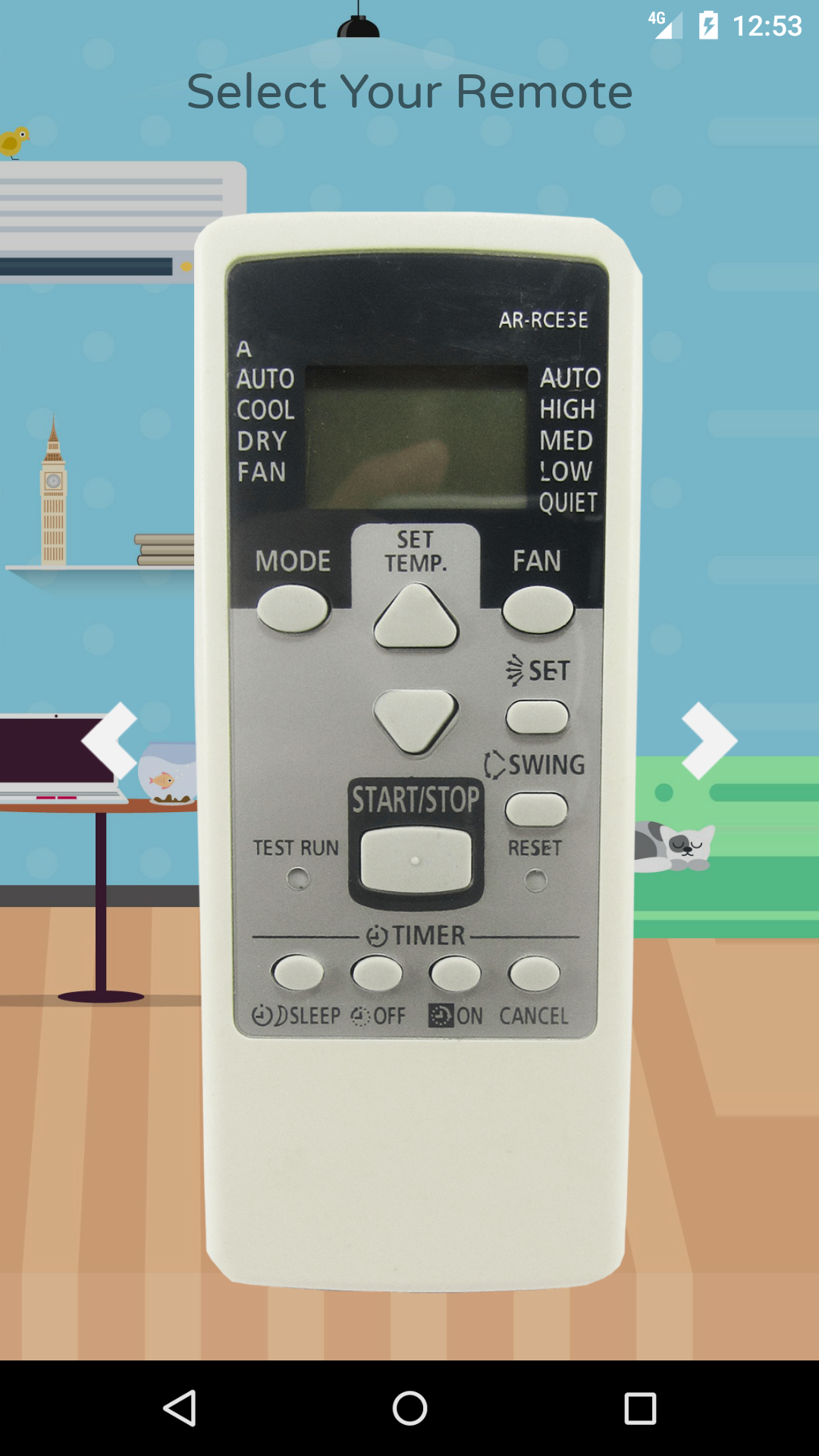 اسکرین شات 1 برنامه AC Remote for O General