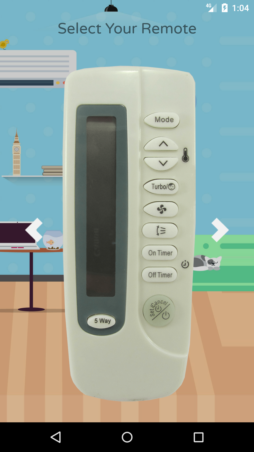 اسکرین شات 6 برنامه AC Remote Control For Samsung