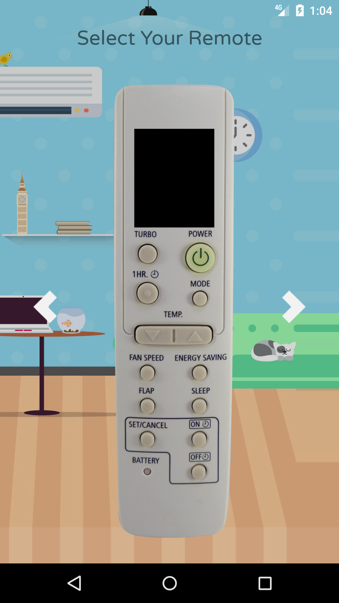 اسکرین شات 2 برنامه AC Remote Control For Samsung