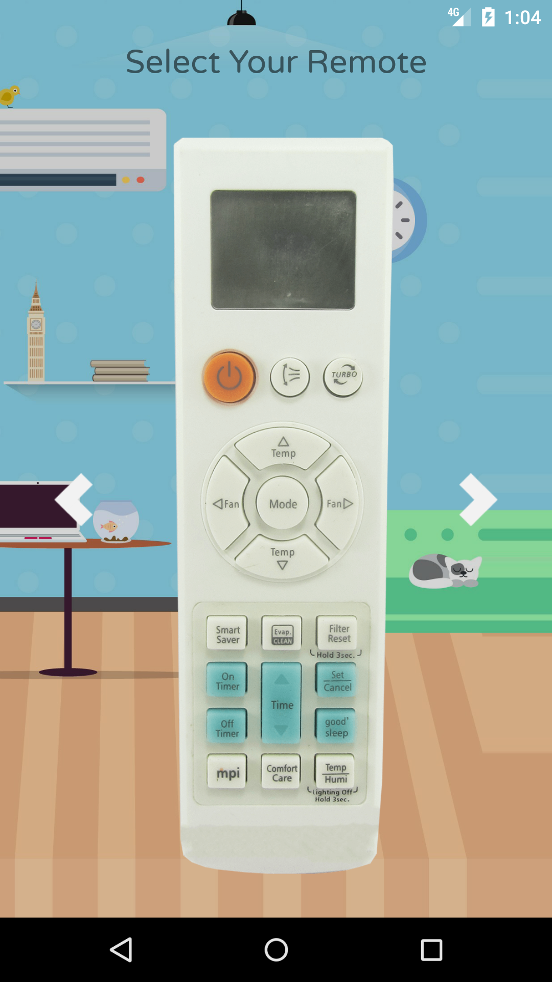 اسکرین شات 7 برنامه AC Remote Control For Samsung