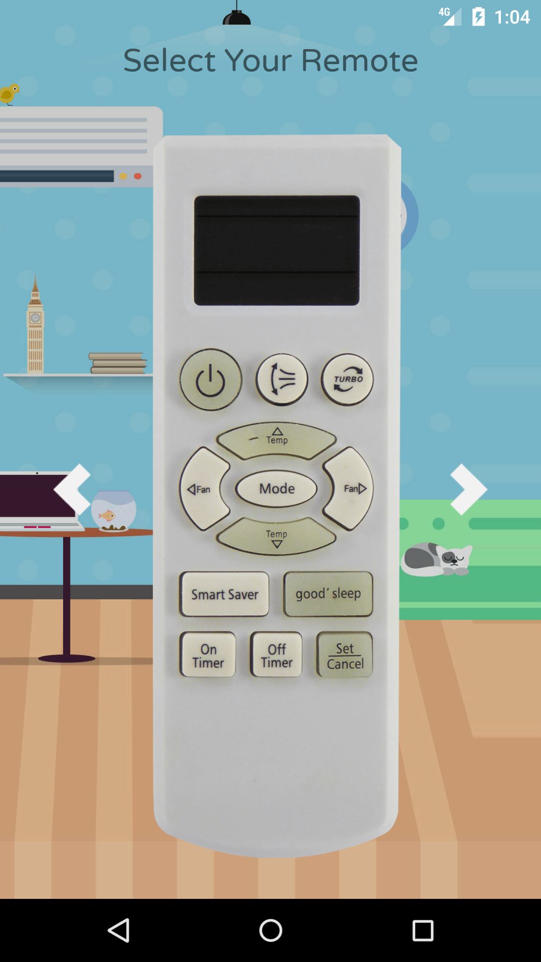 اسکرین شات 3 برنامه AC Remote Control For Samsung