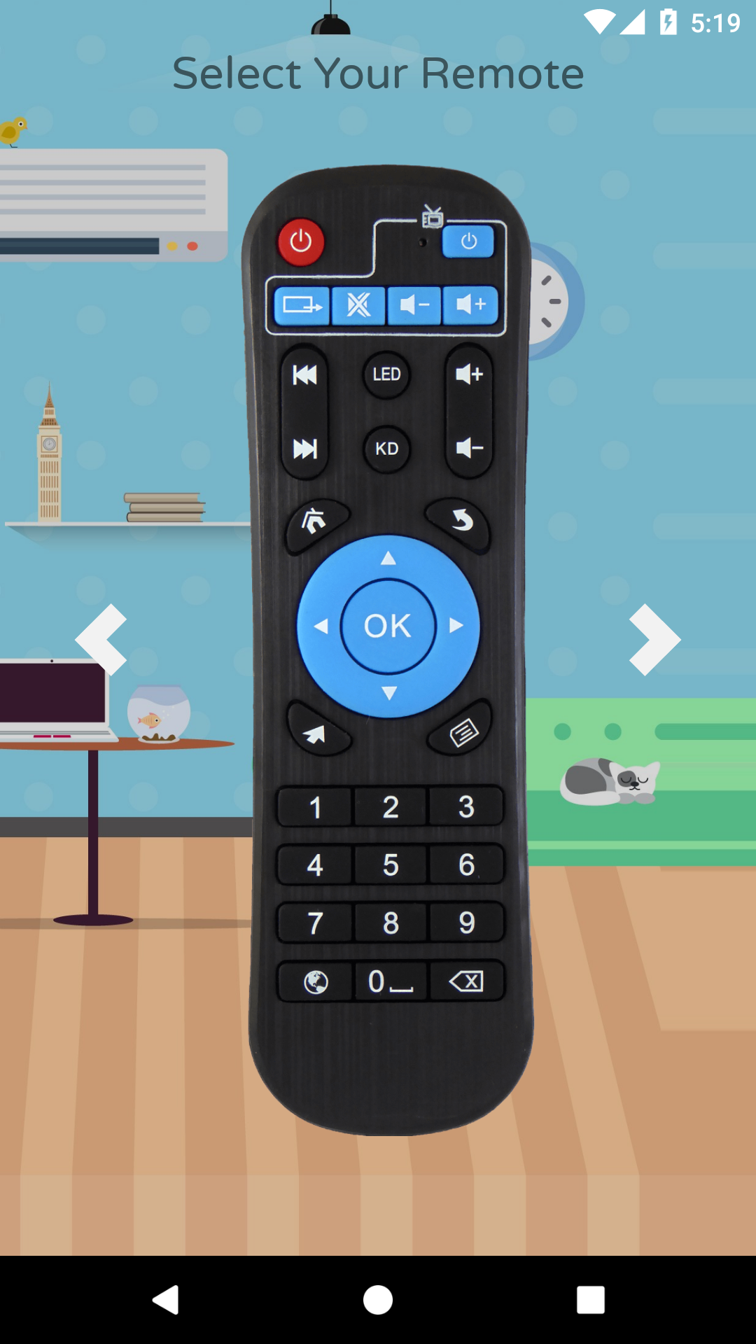 اسکرین شات 7 برنامه Remote For Android TV-Box