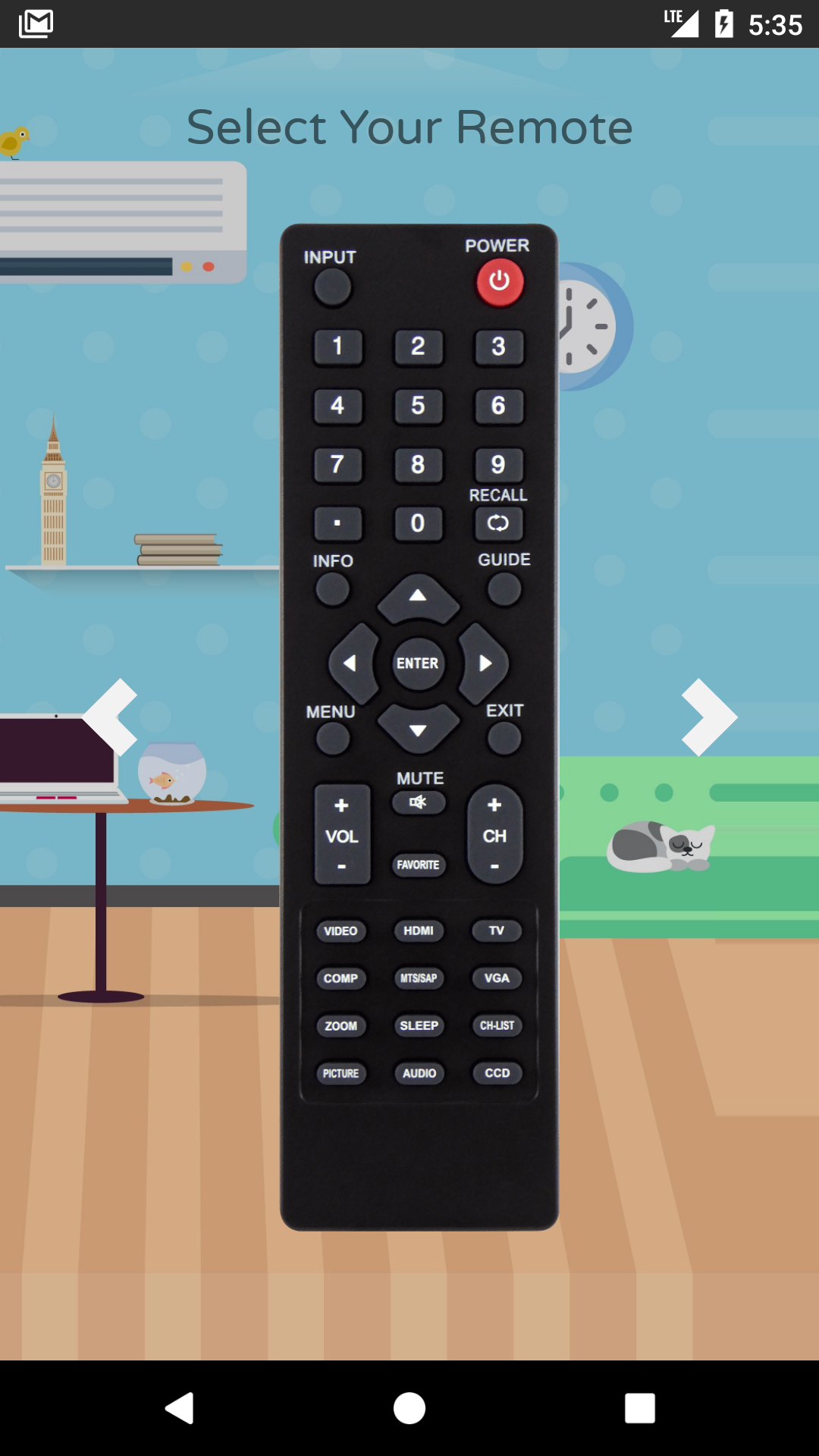 اسکرین شات 6 برنامه Remote Control For Daewoo TV