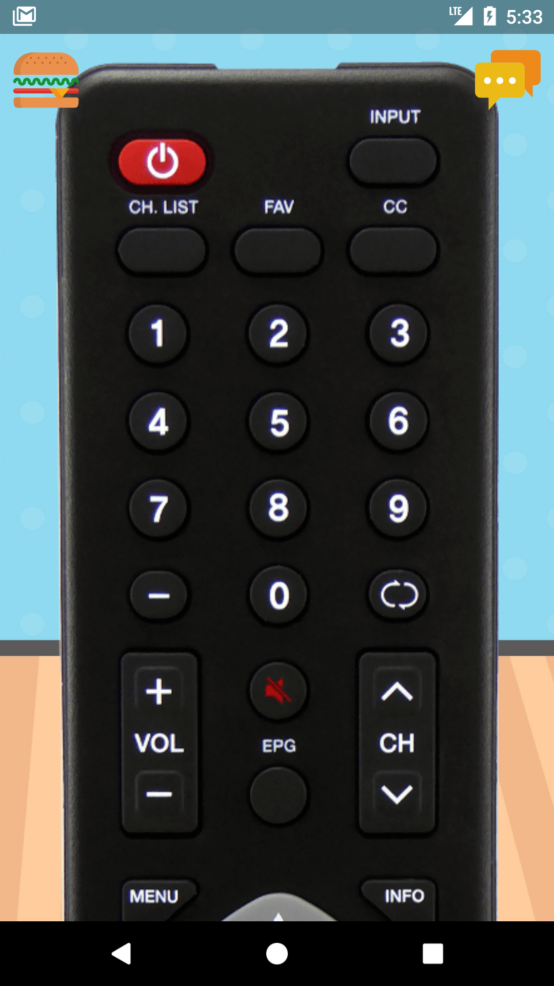 اسکرین شات 1 برنامه Remote Control For Daewoo TV