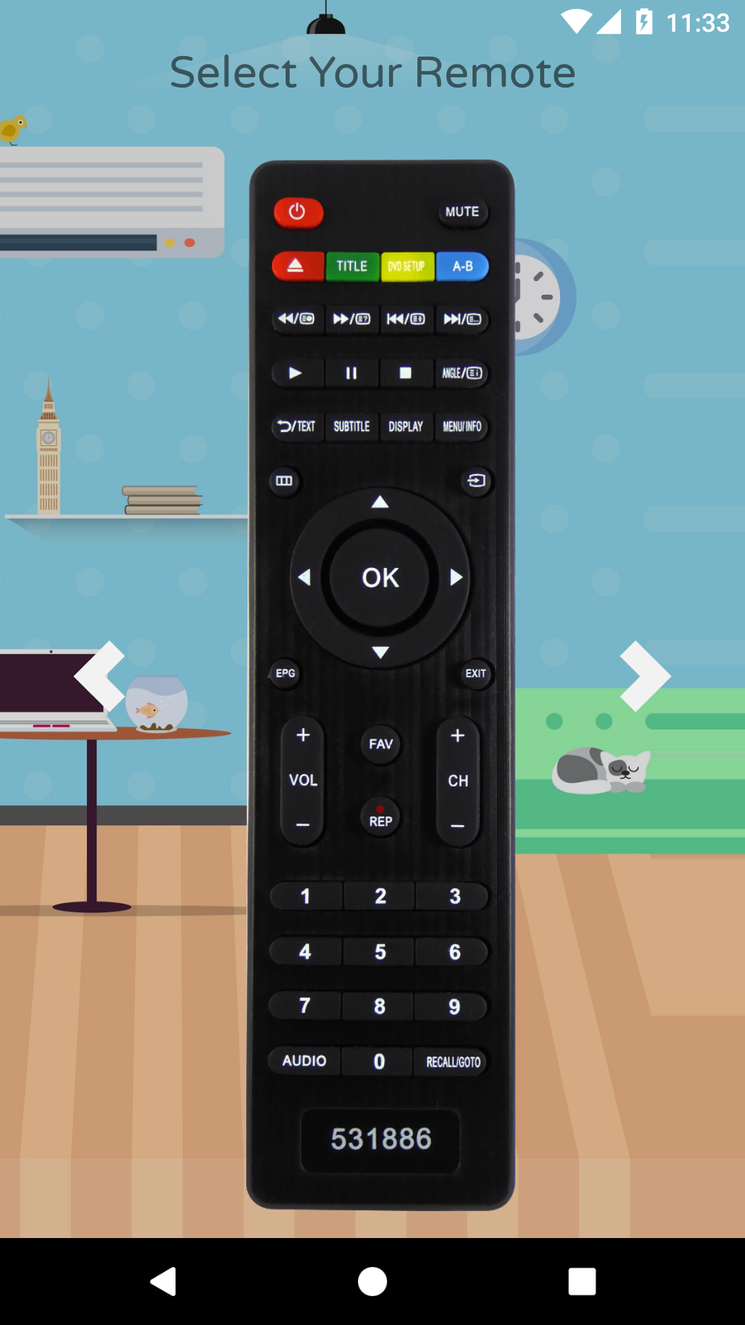 اسکرین شات 2 برنامه Remote For Dick Smith TV