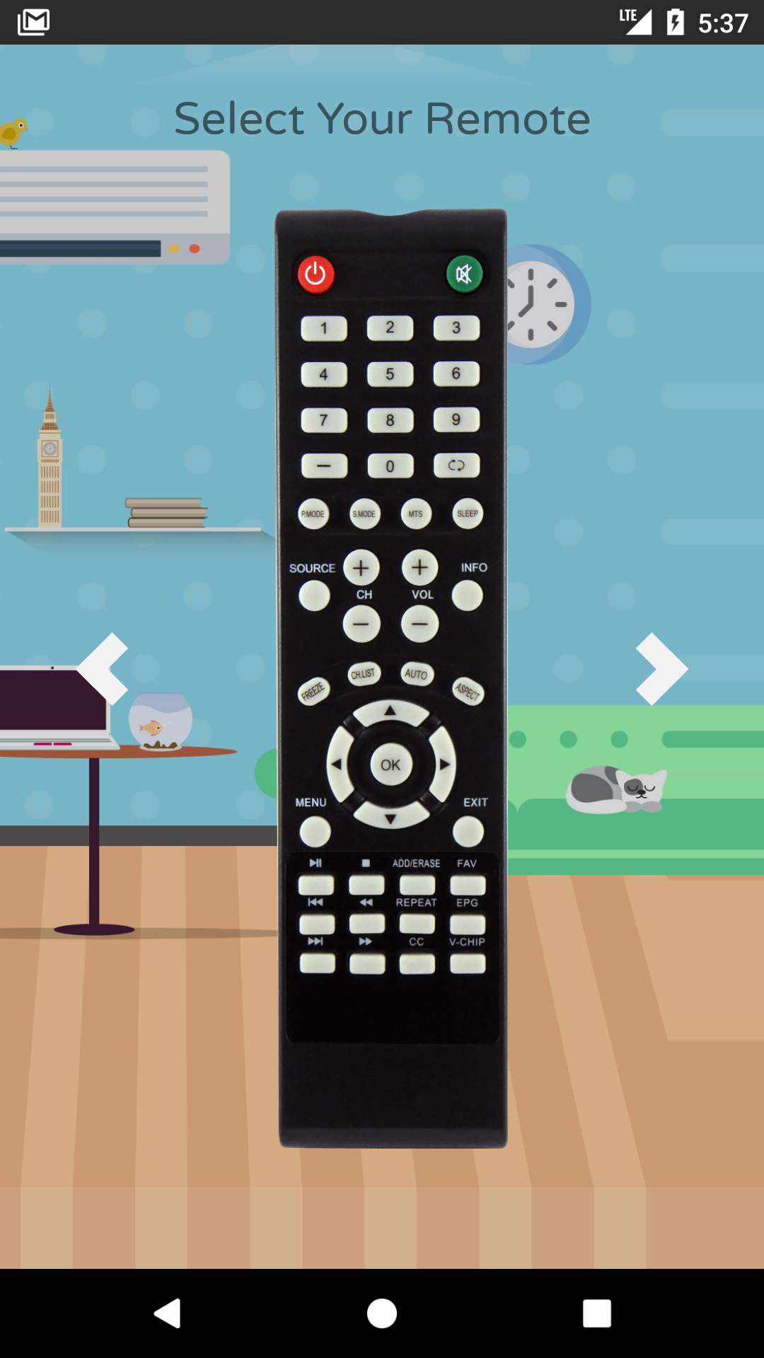 اسکرین شات 3 برنامه Remote Control For Element TV
