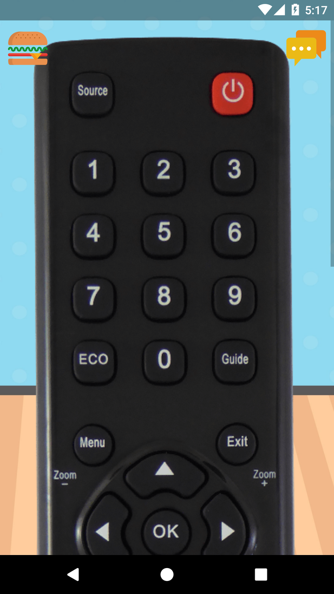 اسکرین شات 4 برنامه Remote Control For TCL TV