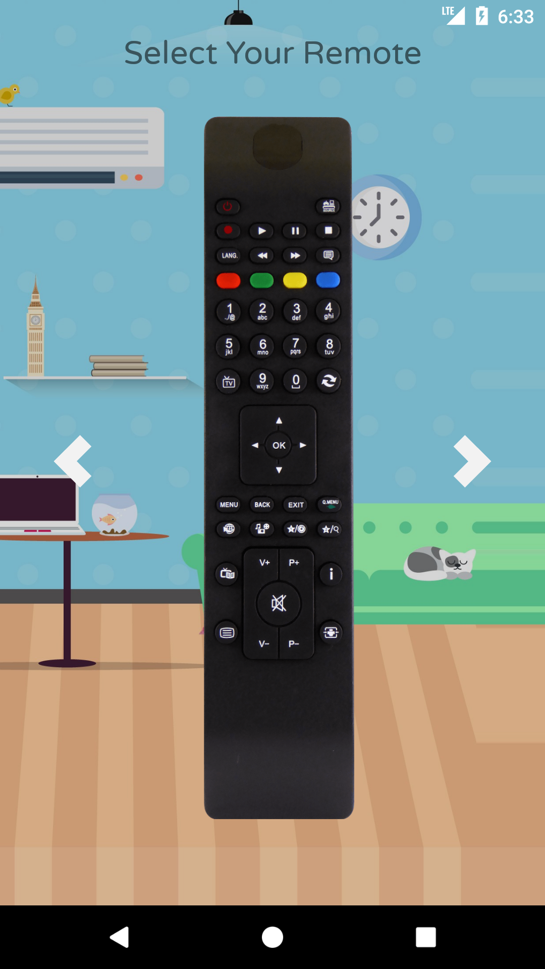اسکرین شات 1 برنامه Remote Control For Vestel TV
