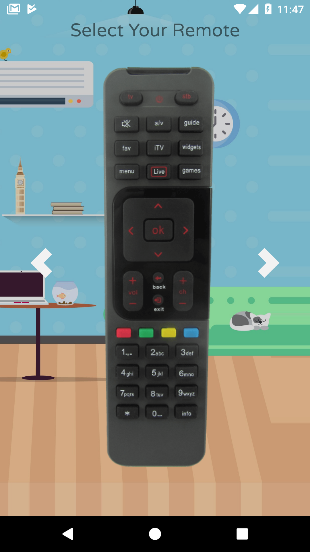 اسکرین شات 4 برنامه Cable Satellite ALL Remote