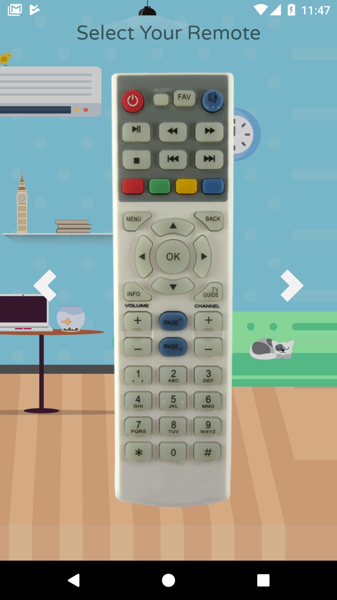 اسکرین شات 3 برنامه Cable Satellite ALL Remote