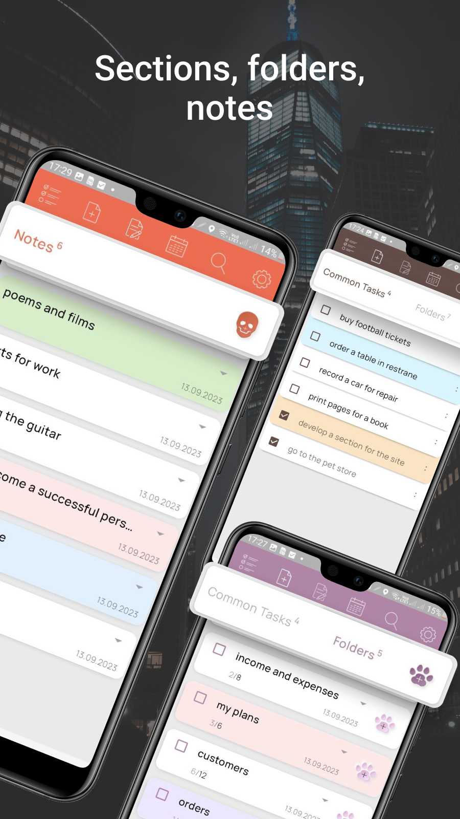 اسکرین شات 6 برنامه My Tasks: Planner & To-Do List