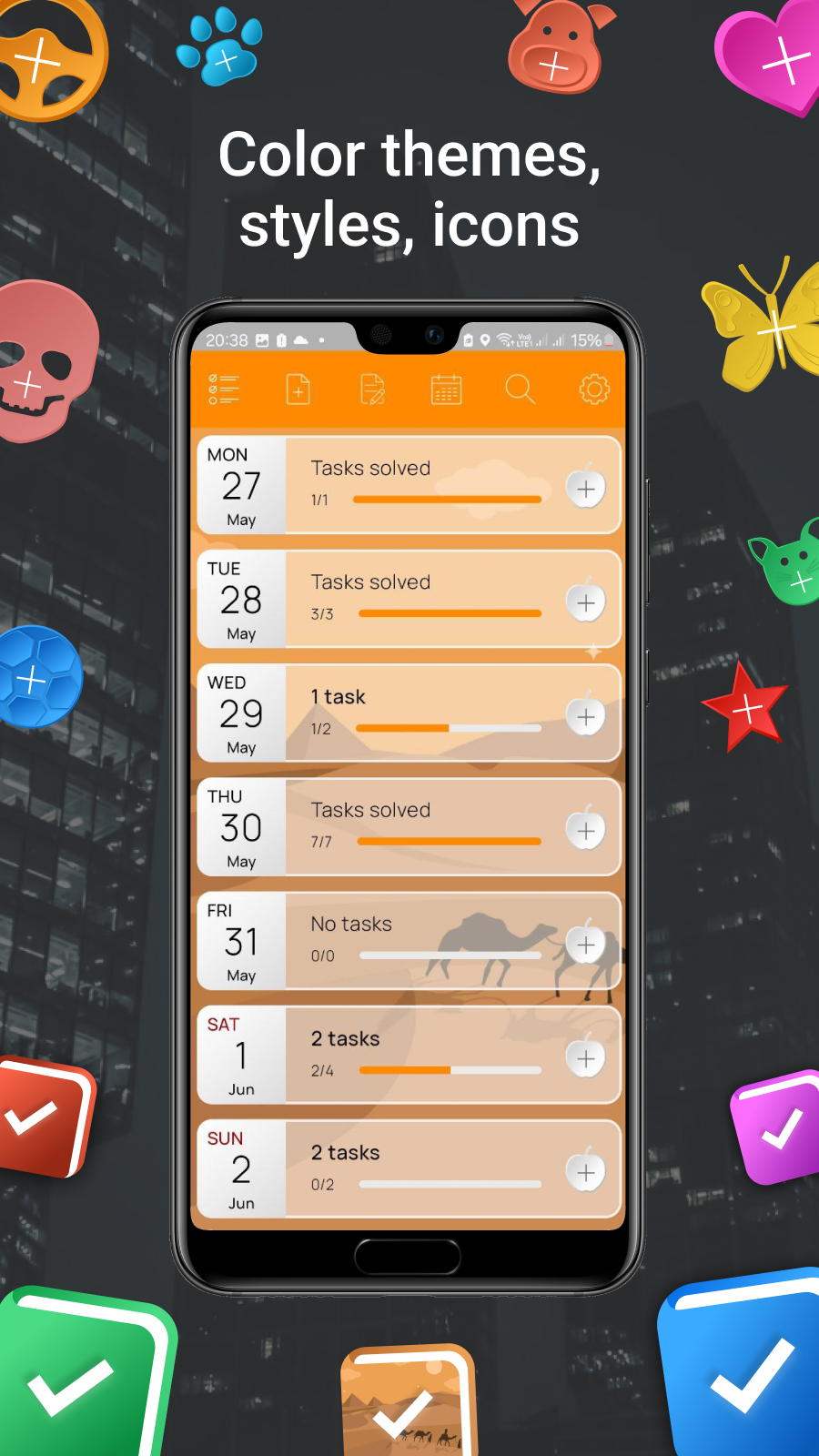 اسکرین شات 7 برنامه My Tasks: Planner & To-Do List