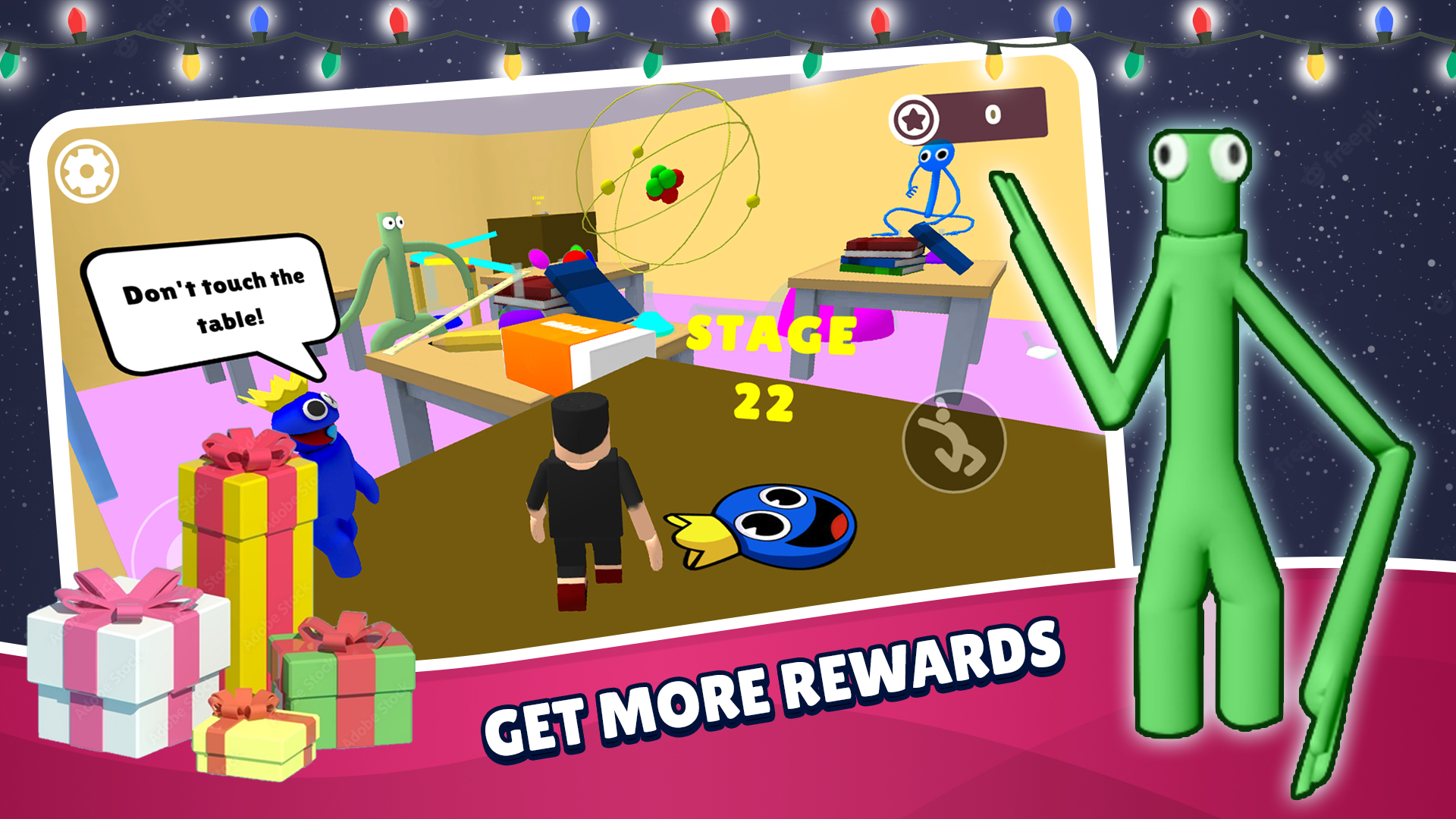 اسکرین شات 2 بازی Escape Blue Monster Friend