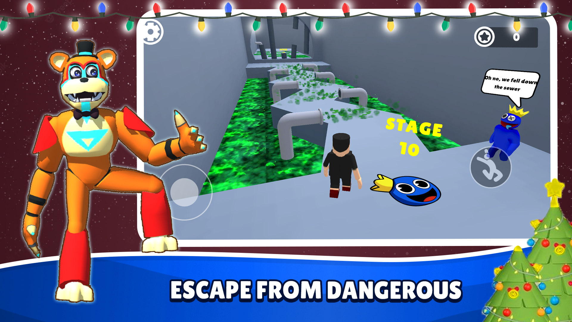 اسکرین شات 4 بازی Escape Blue Monster Friend