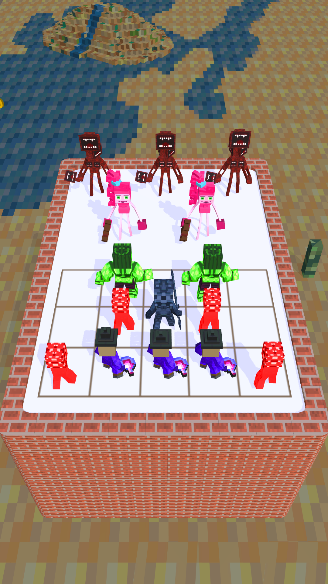 اسکرین شات 3 بازی Merge Hero Craft Evolution