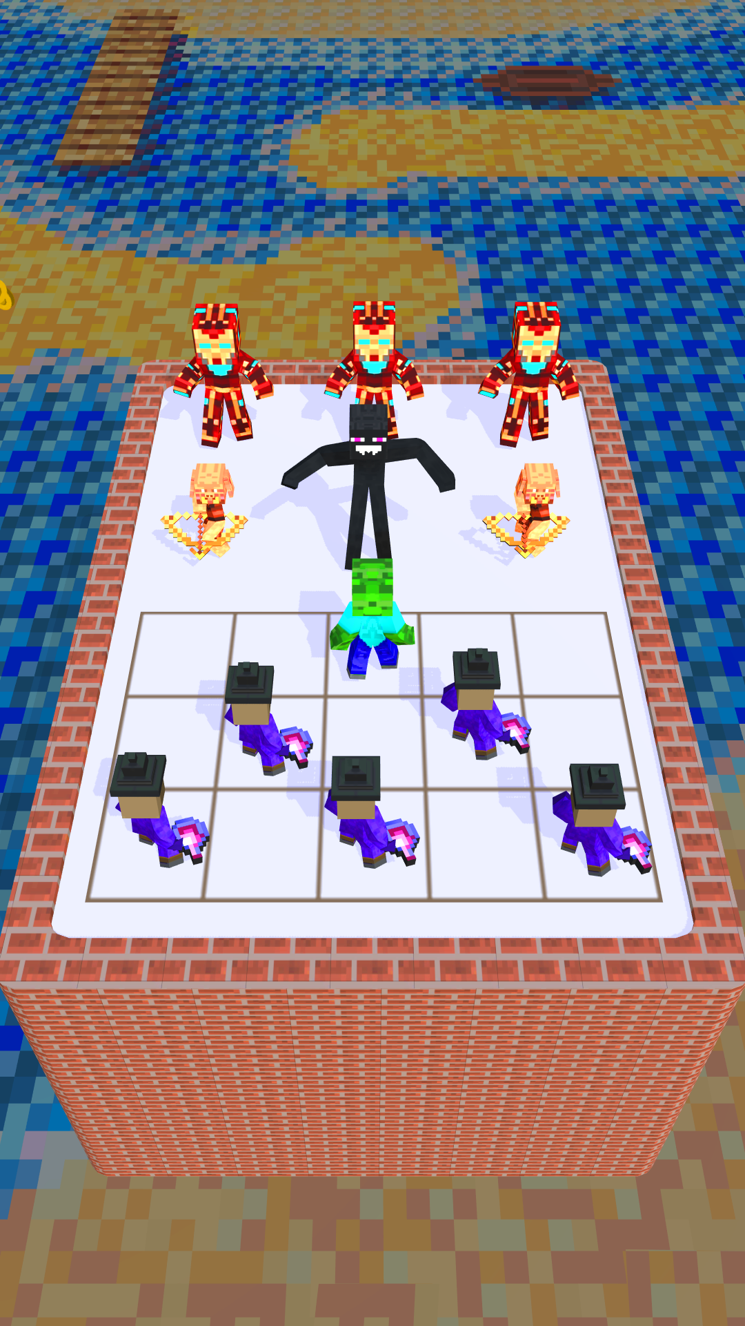 اسکرین شات 4 بازی Merge Hero Craft Evolution
