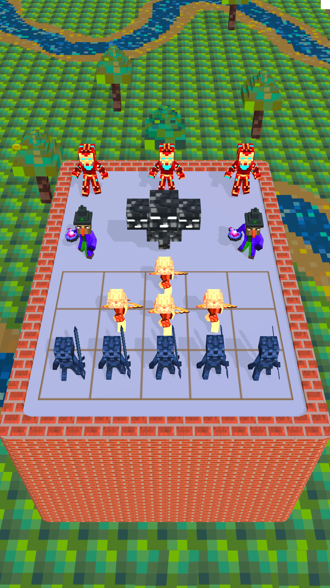 اسکرین شات 1 بازی Merge Hero Craft Evolution
