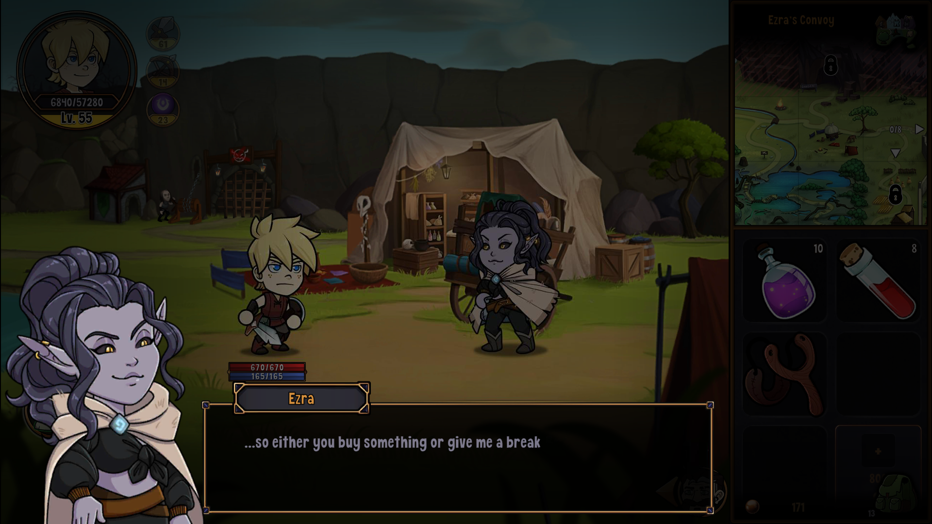 اسکرین شات 6 بازی Hero Tale - Idle RPG