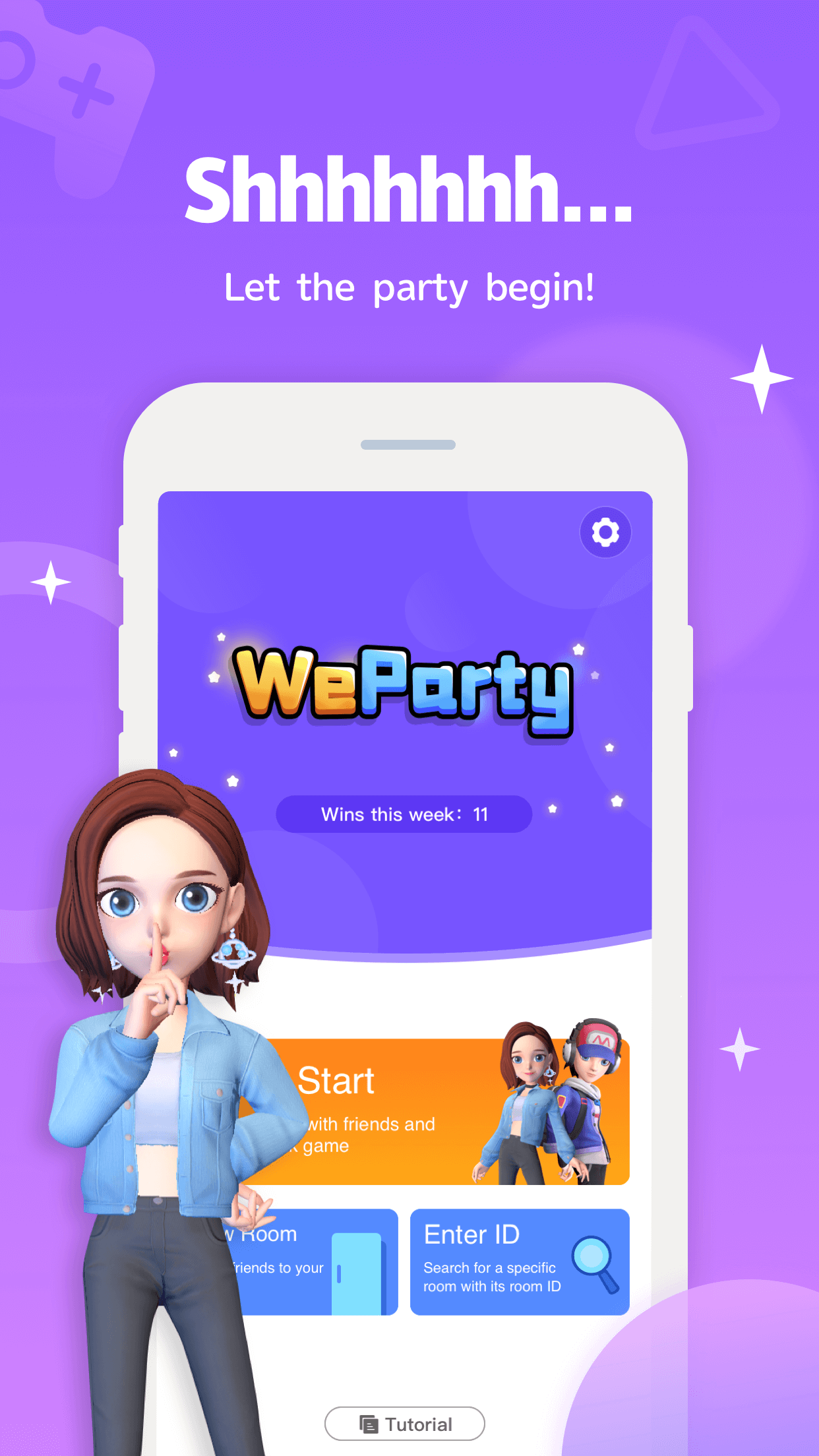 اسکرین شات 1 بازی WeParty - Voice Party Gaming