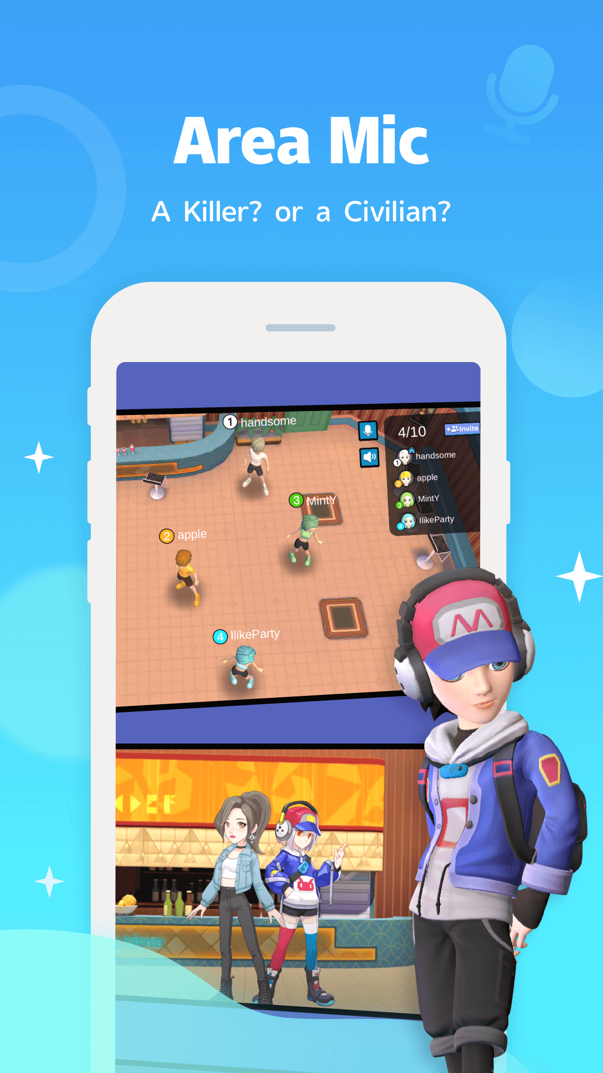 اسکرین شات 2 بازی WeParty - Voice Party Gaming