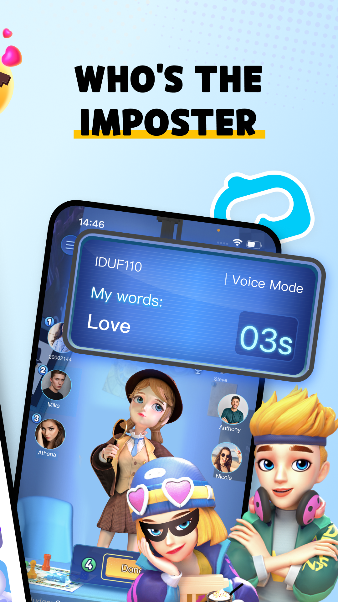 اسکرین شات 2 برنامه WePlay - Game & Party