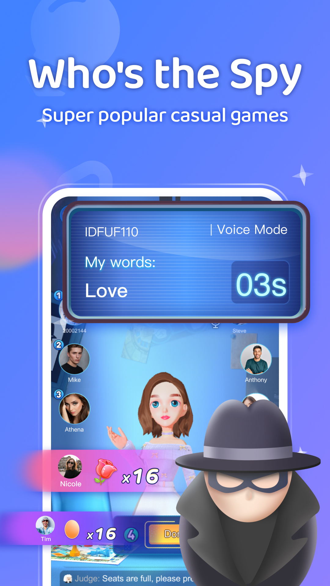 اسکرین شات 3 برنامه WePlay - Party Game & Chat