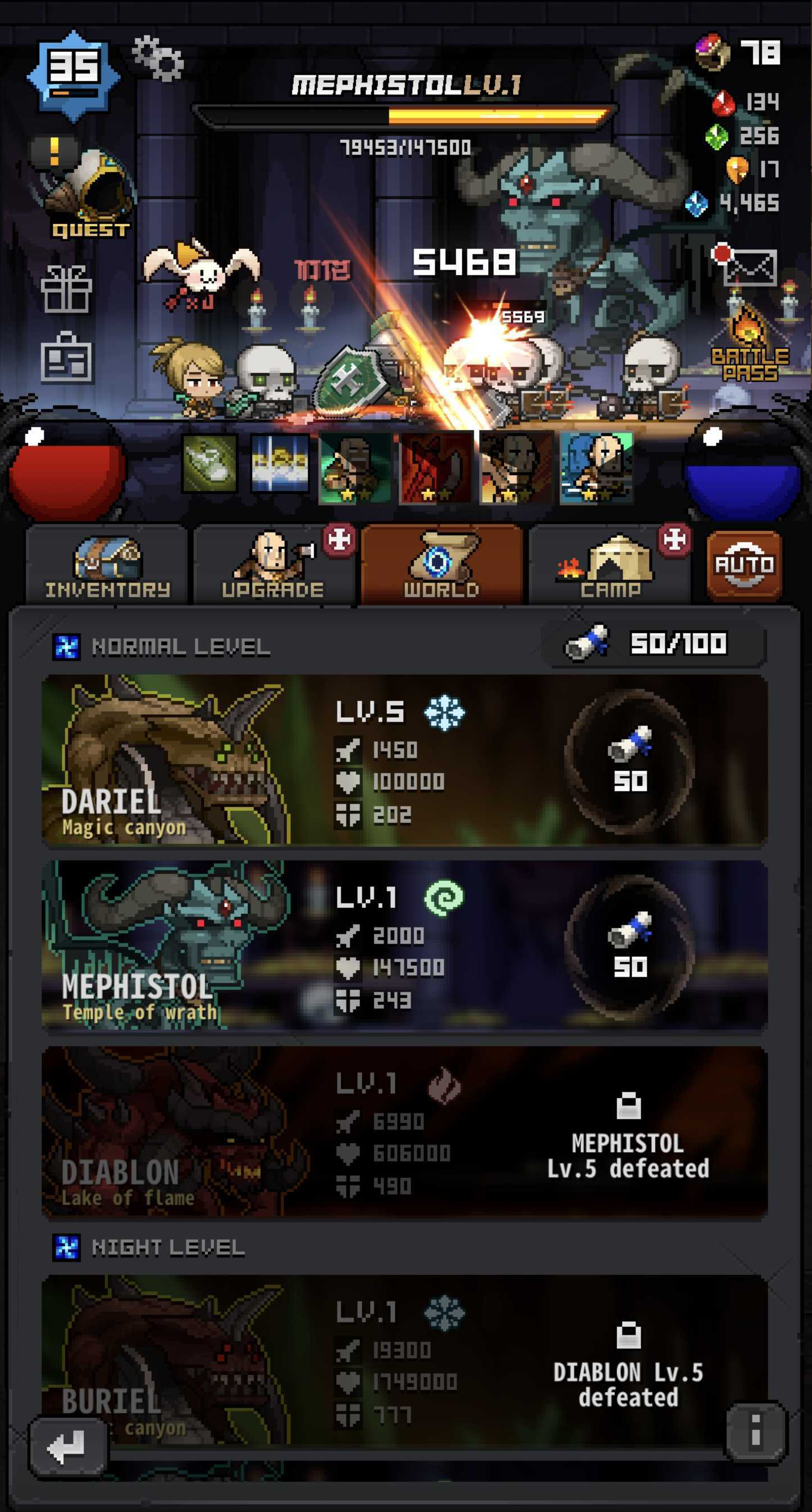 اسکرین شات 8 بازی God of Idle : Merge Master